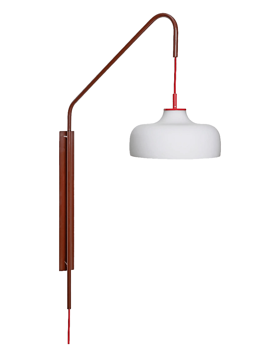 Hübsch - Current Wall Light - seinalambid - light red - 1