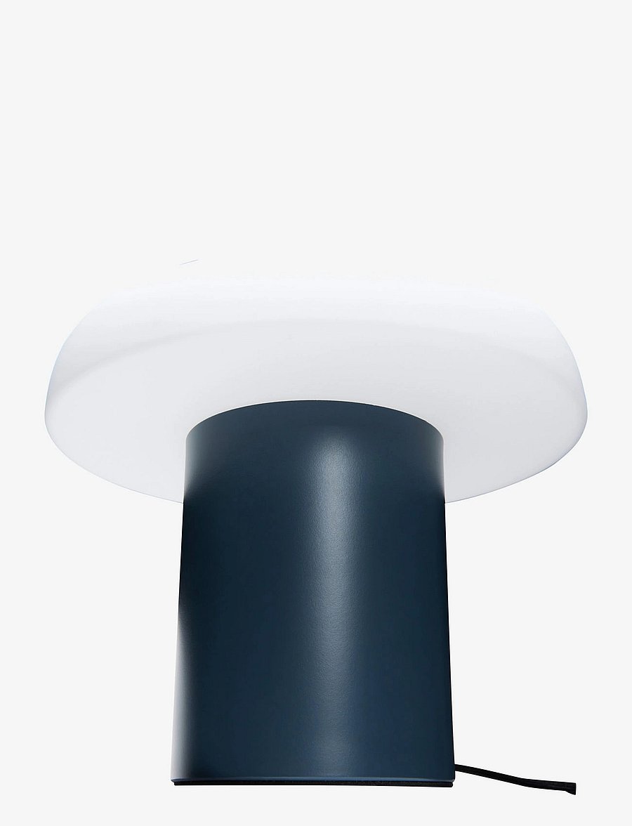 Hübsch - Ateliers Table Lamp - laualambid - dark blue,white - 2