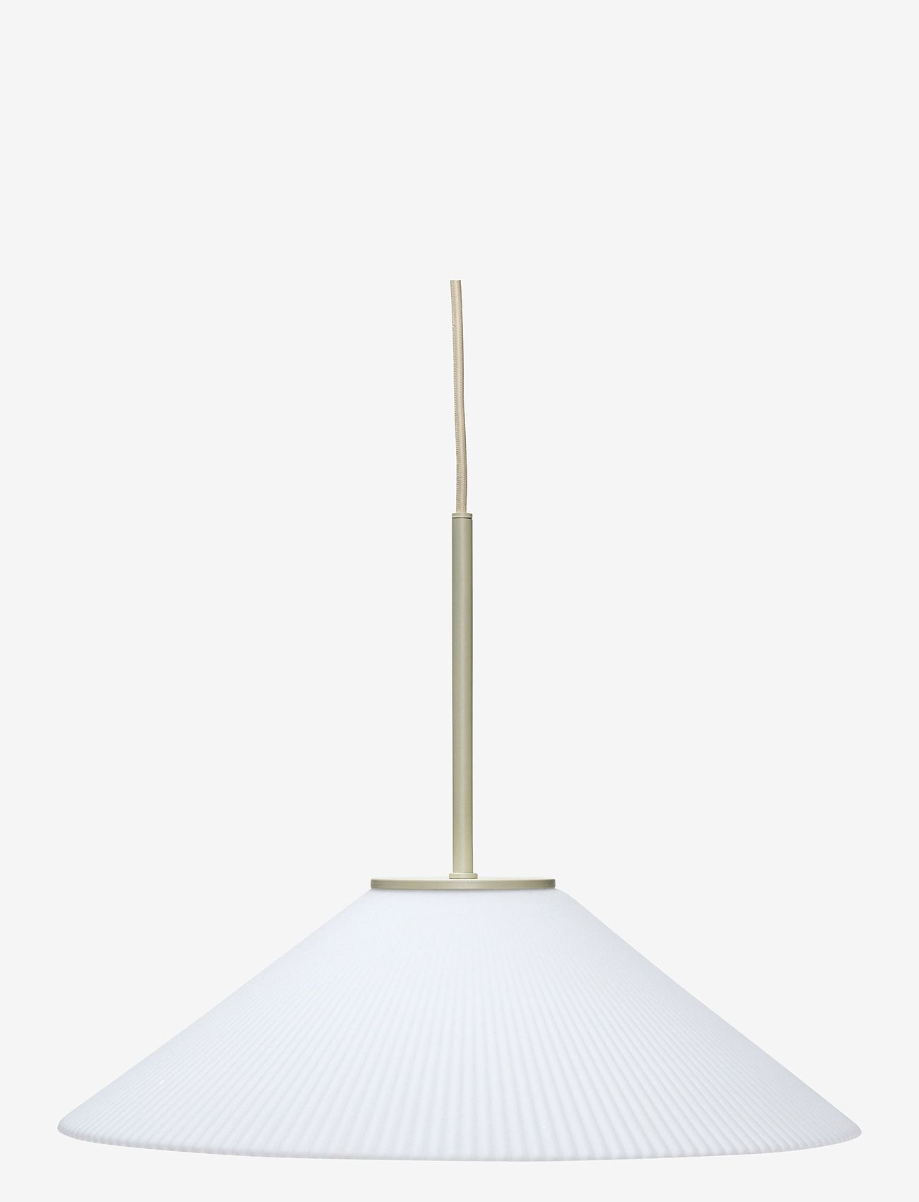 Hübsch - Solid Pendant Lamp - osta hinna alusel - sand,textured,white - 0