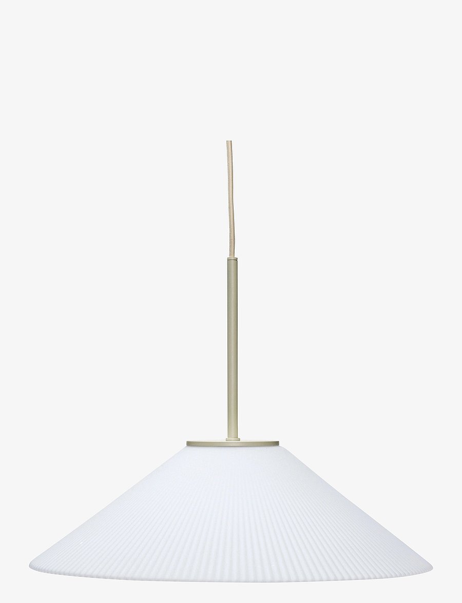 Hübsch - Solid Pendant Lamp - laevalgustid - sand,textured,white - 1