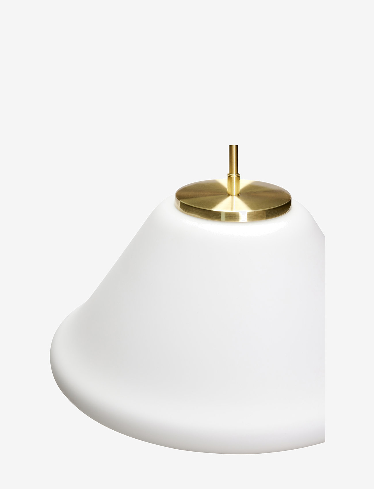 Hübsch - Muse Pendant Triangular - pendellampor - white - 2