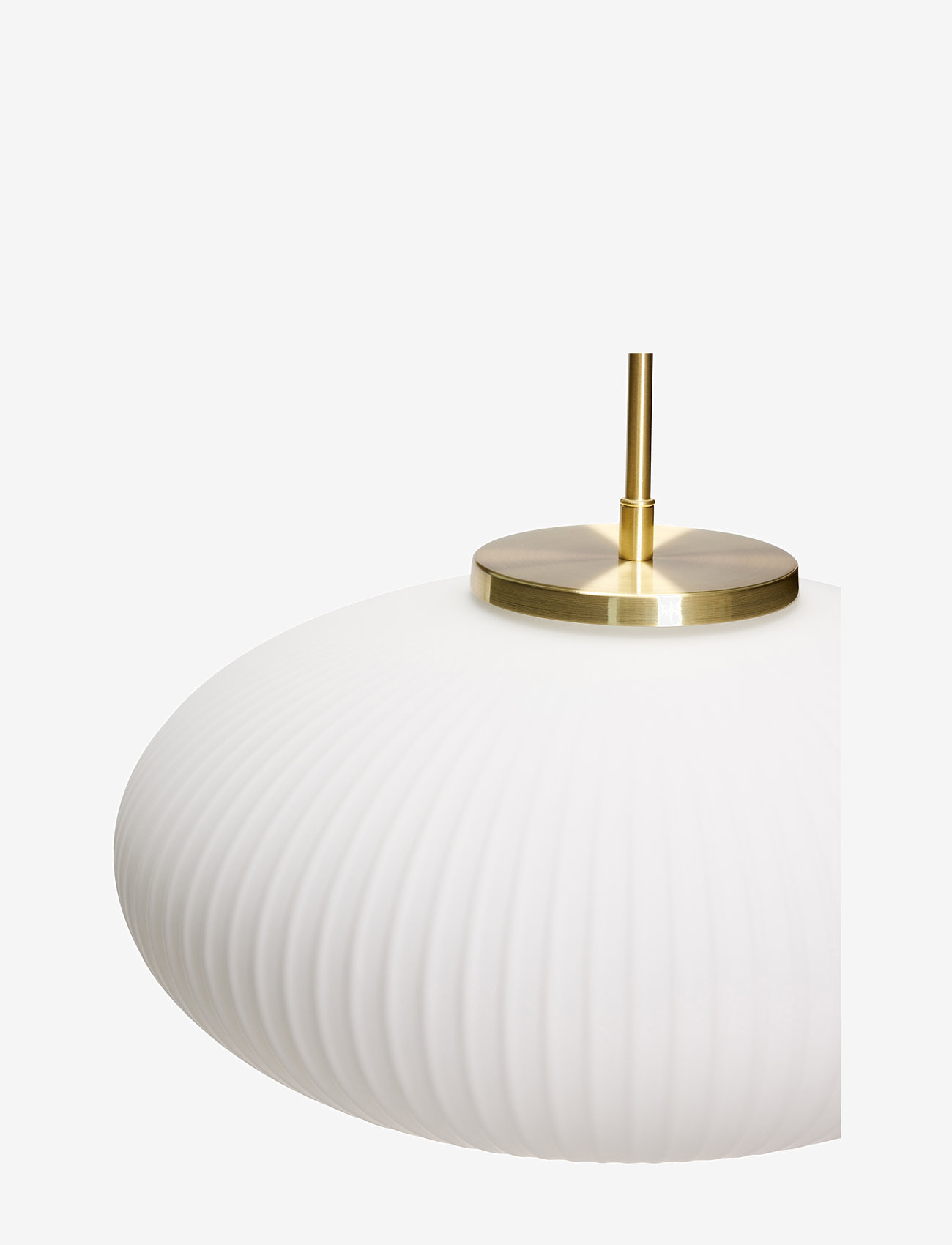 Hübsch - Serene Pendant Ellipse - white - 3