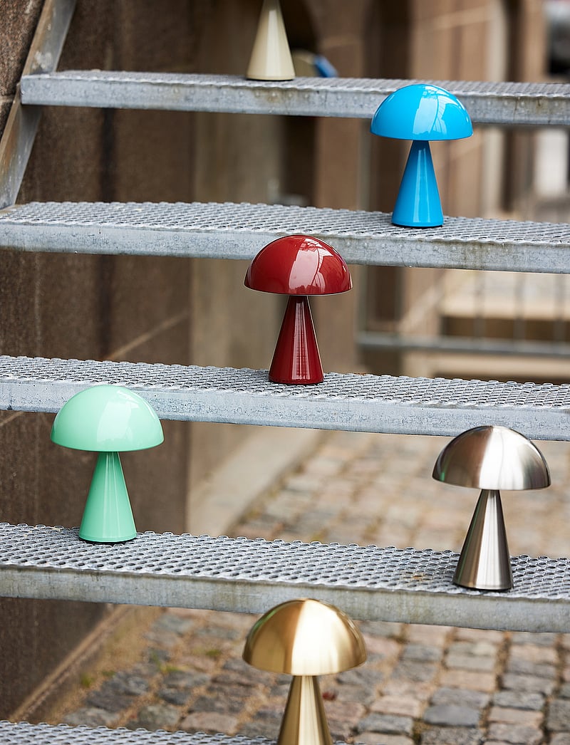 Hübsch - Mush Portable Lamp - mobile lampen - nickel - 3