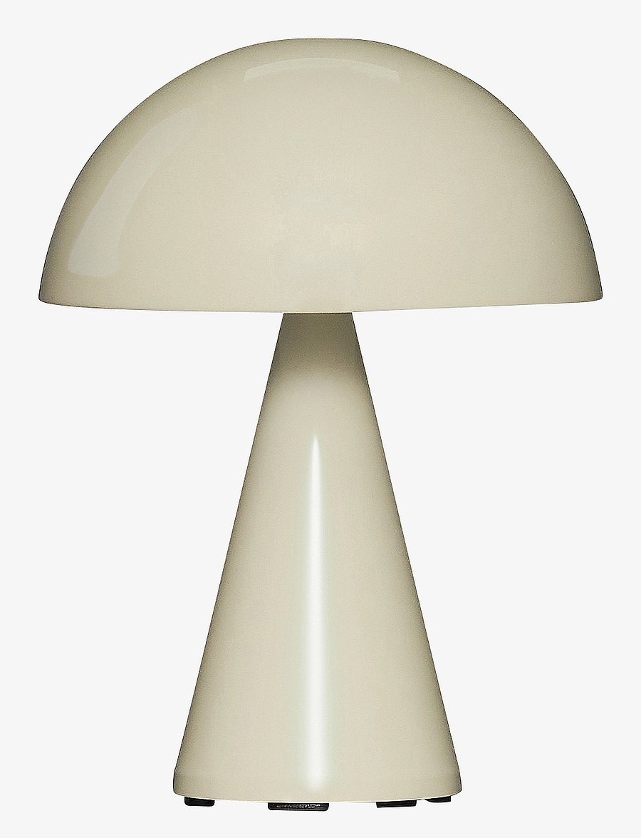Hübsch - Mush Portable Lamp - mobile lampen - sand - 1