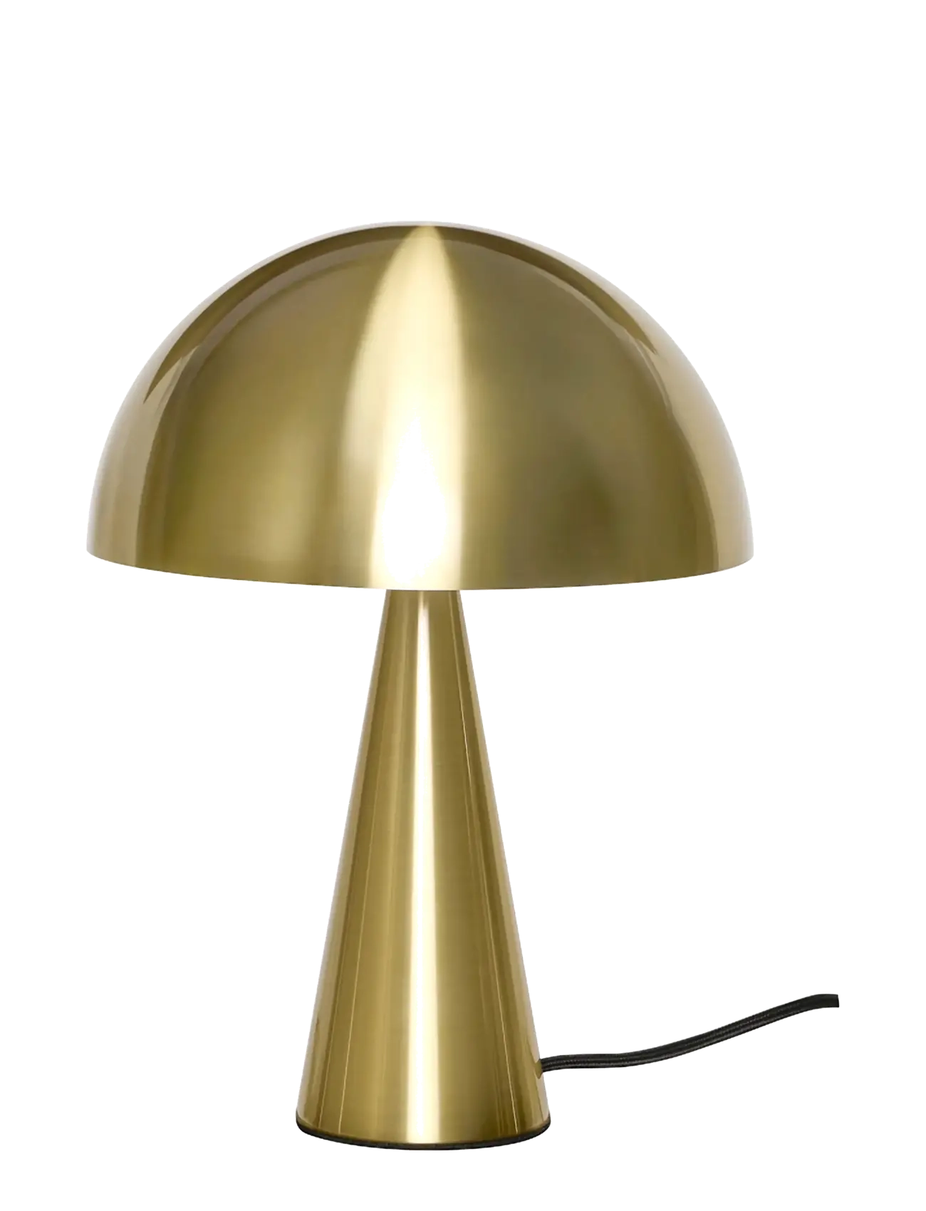 Hübsch Mush Table Lamp Mini Brass - Lampor - BRASS / gold
