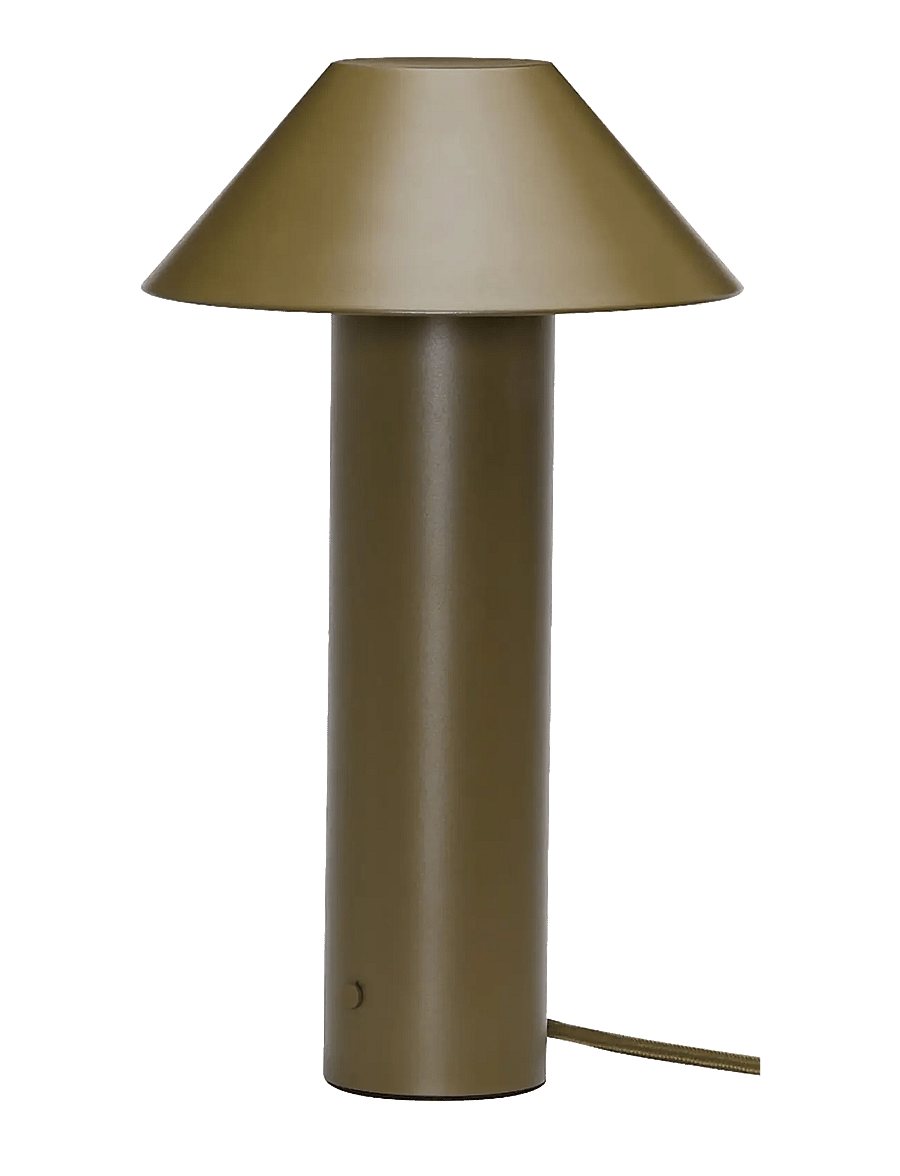 Hübsch - Tower Table Lamp Green - green - 1