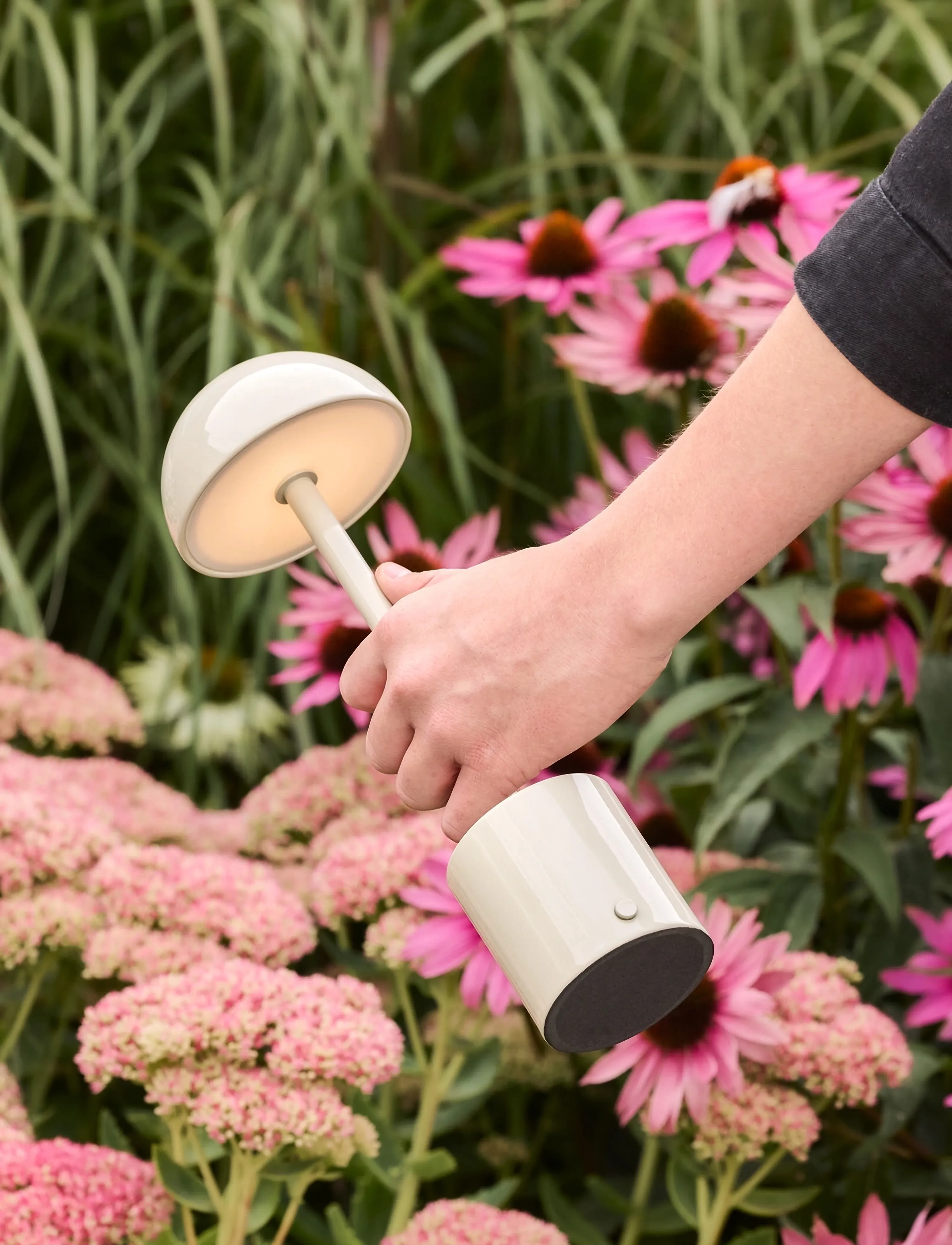 Hübsch - Taten Portable Lamp Sand - sand - 4
