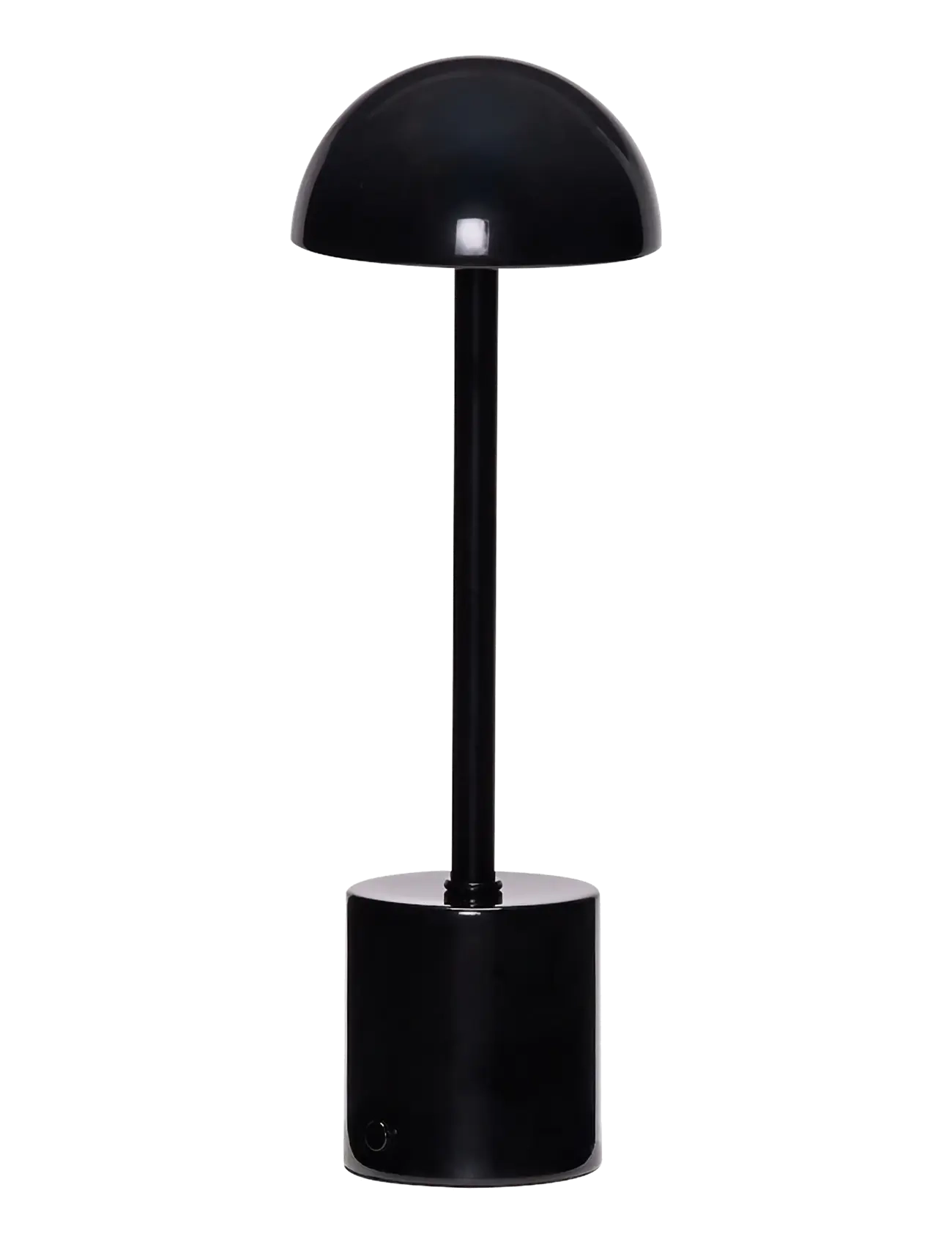 Hübsch Taten Portable Lamp Black, Bordlampe, Sort, Str: 10X30CM