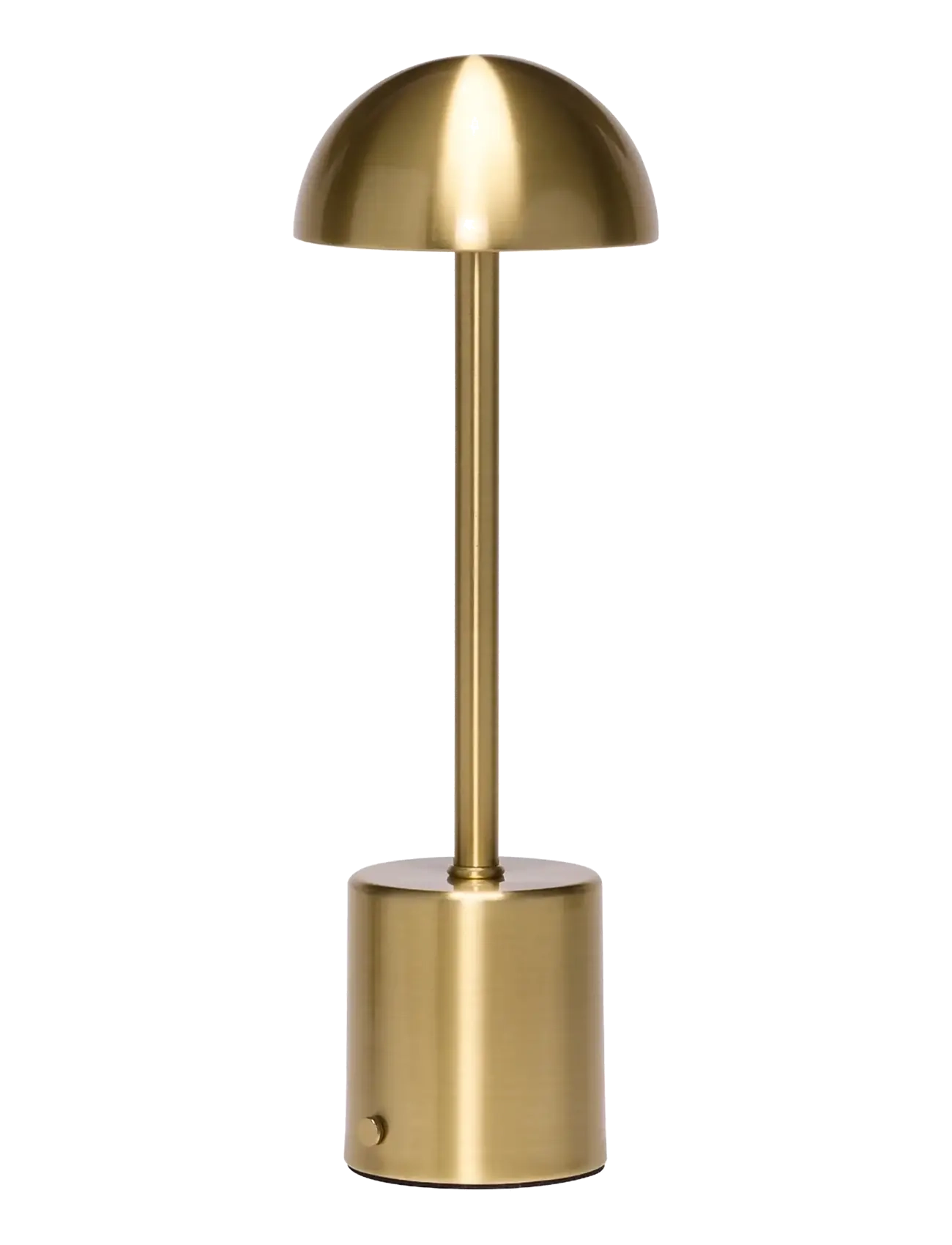 Hübsch Taten Portable Lamp Brass, Bordlampe, Guld, Str: 10X30CM