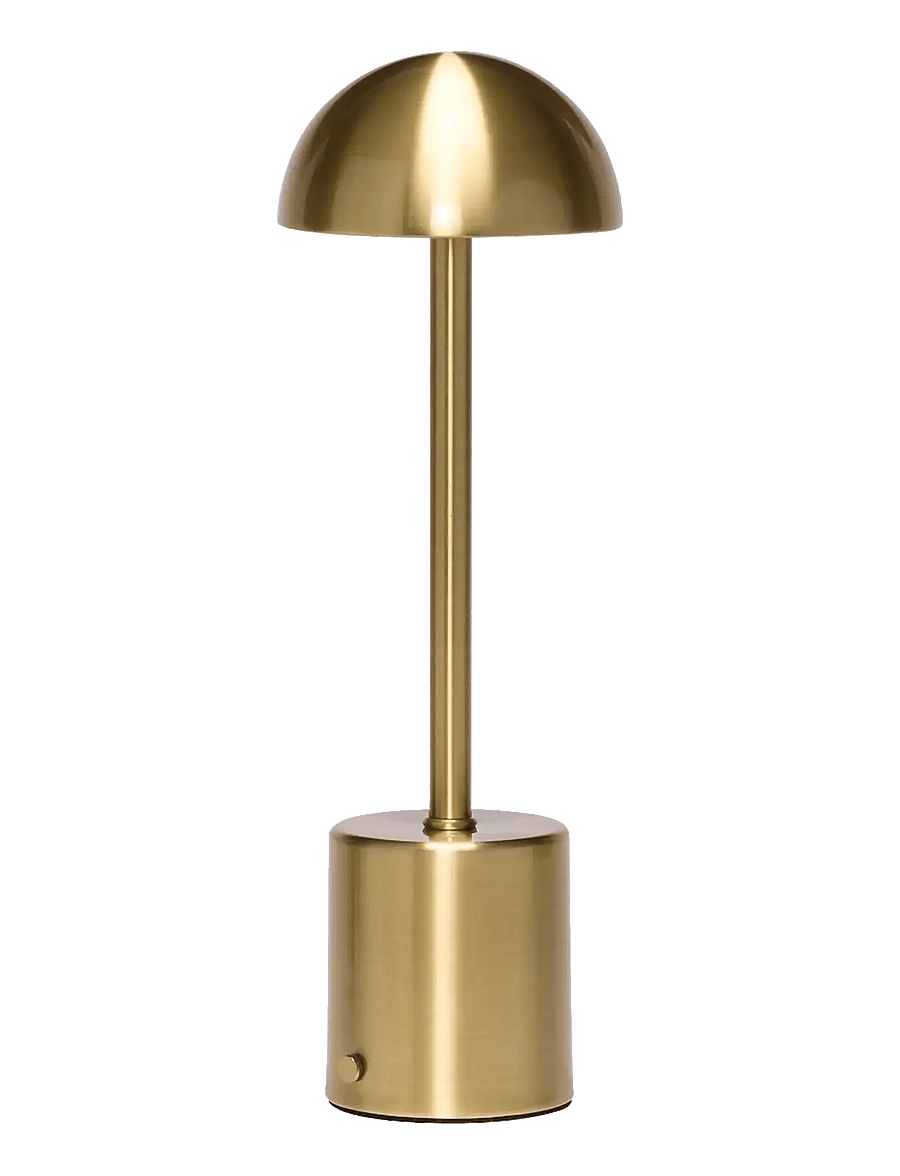 Hübsch - Taten Portable Lamp Brass - kaasaskantavad lambid - burnished brass - 1