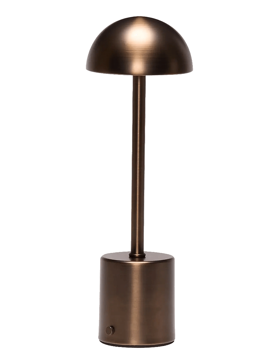 Hübsch - Taten Portable Lamp Burnished brass - kaasaskantavad lambid - burnished brass - 1