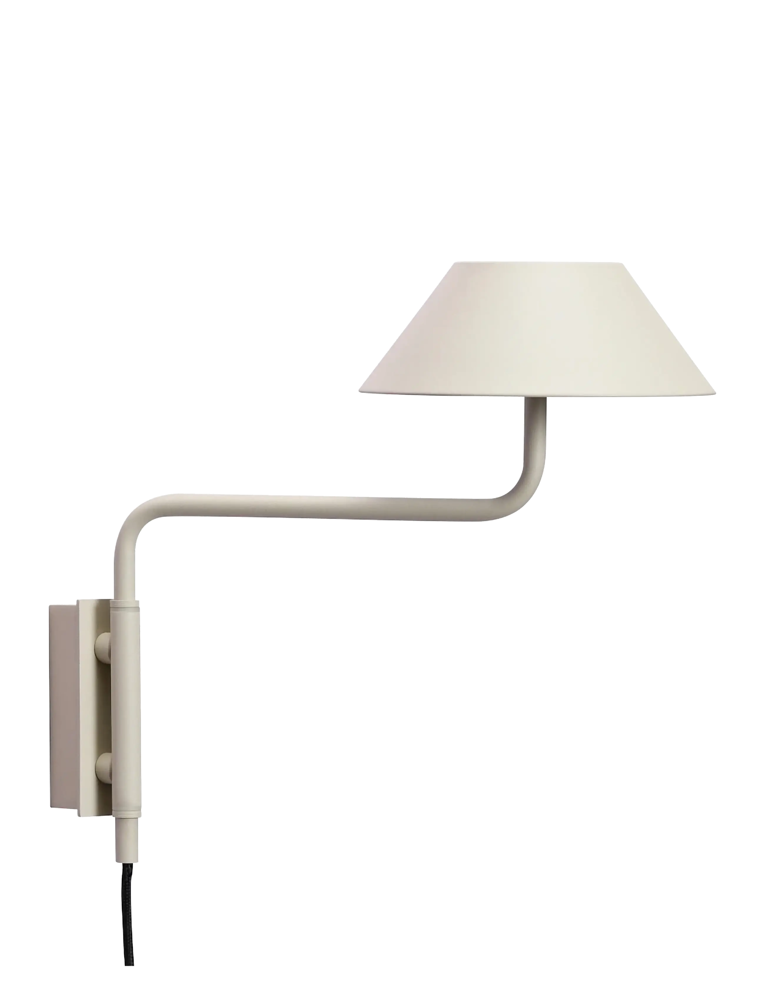 Hübsch Cover Wall Lamp Sand, Væglampe, Beige, Str: 30X30X25CM