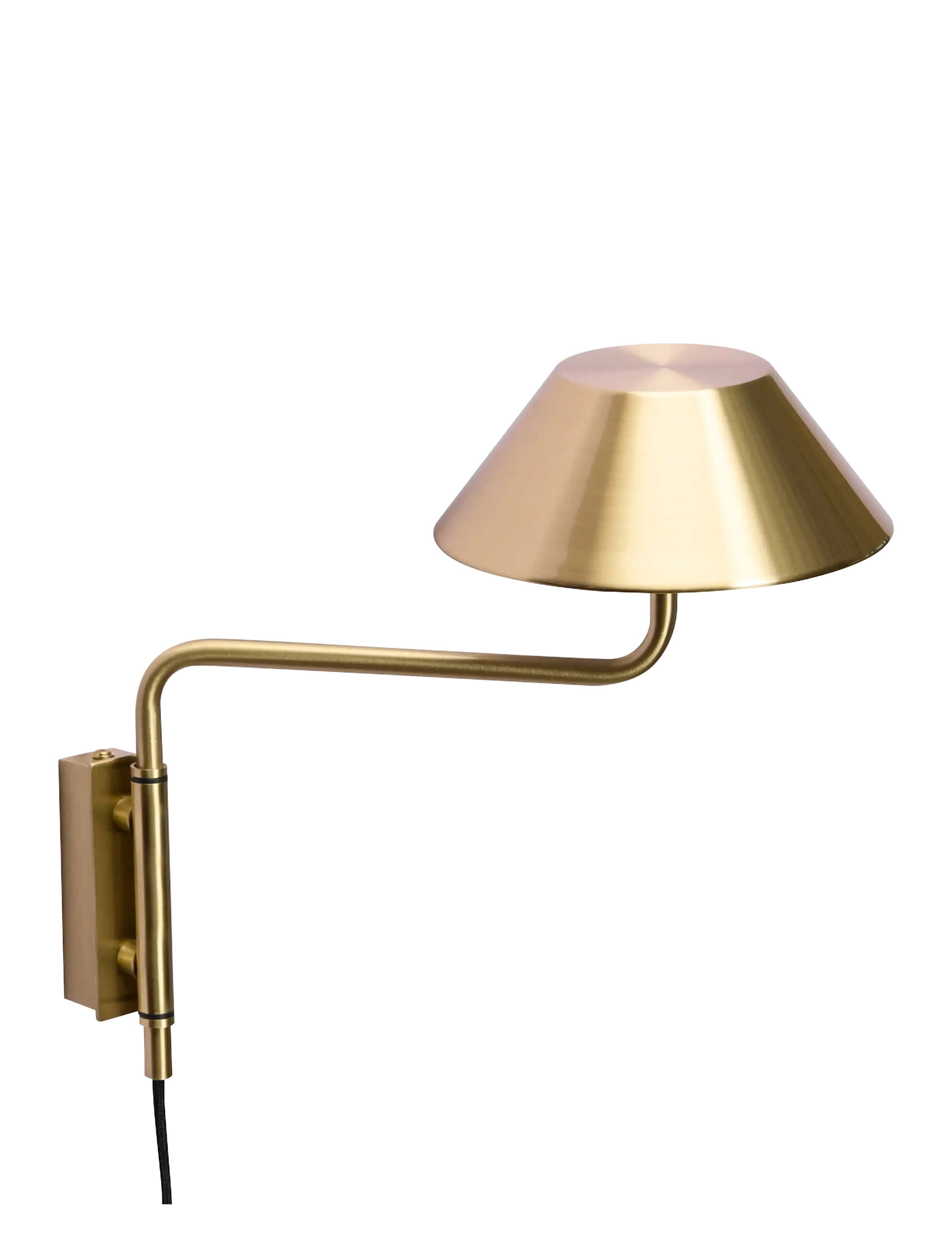 Hübsch - Cover Wall Lamp Brass - brass - 2