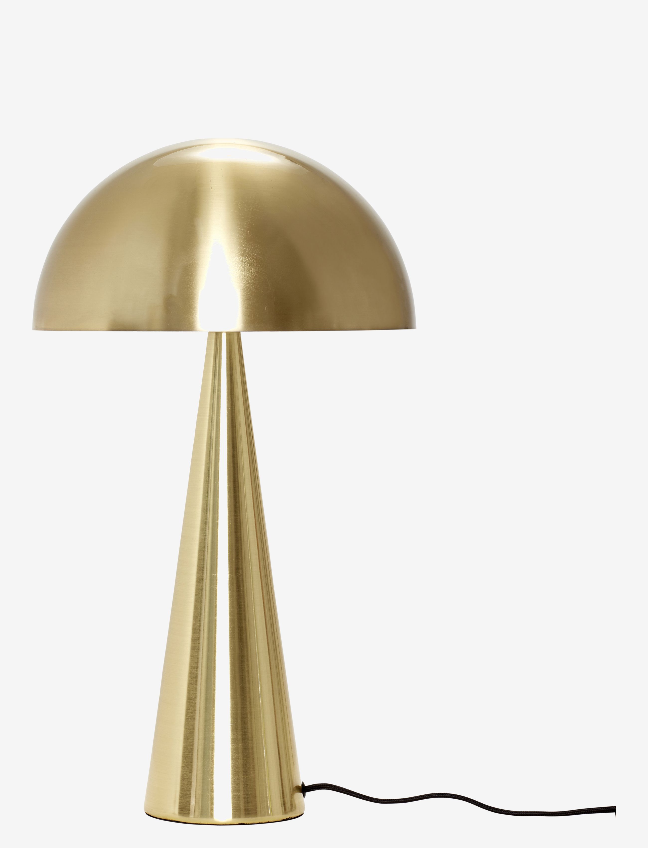 Hübsch Mush Bordlampe, Bordlampe, Guld, Str: H50CM