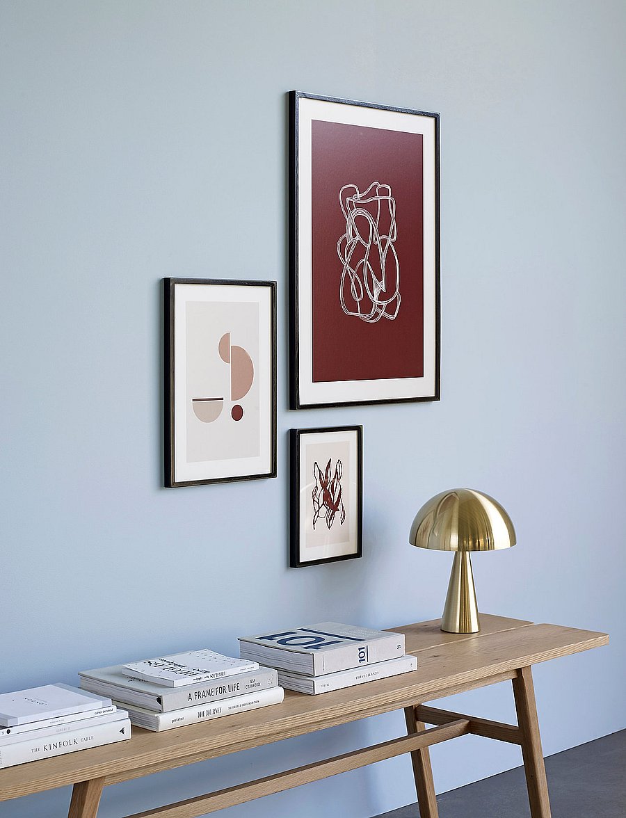 Hübsch - Mush Table Lamp - schreibtisch- & tischlampen - brass - 0