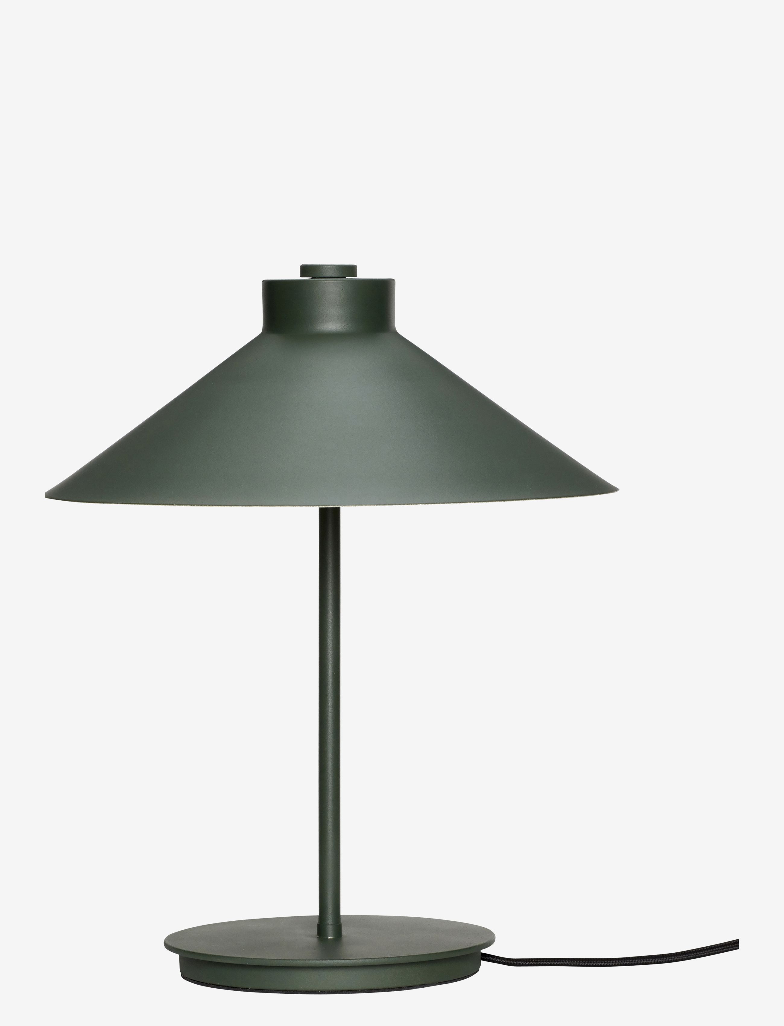 Hübsch Shape Bordlampe, Bordlampe, Grøn, Str: ONE SIZE