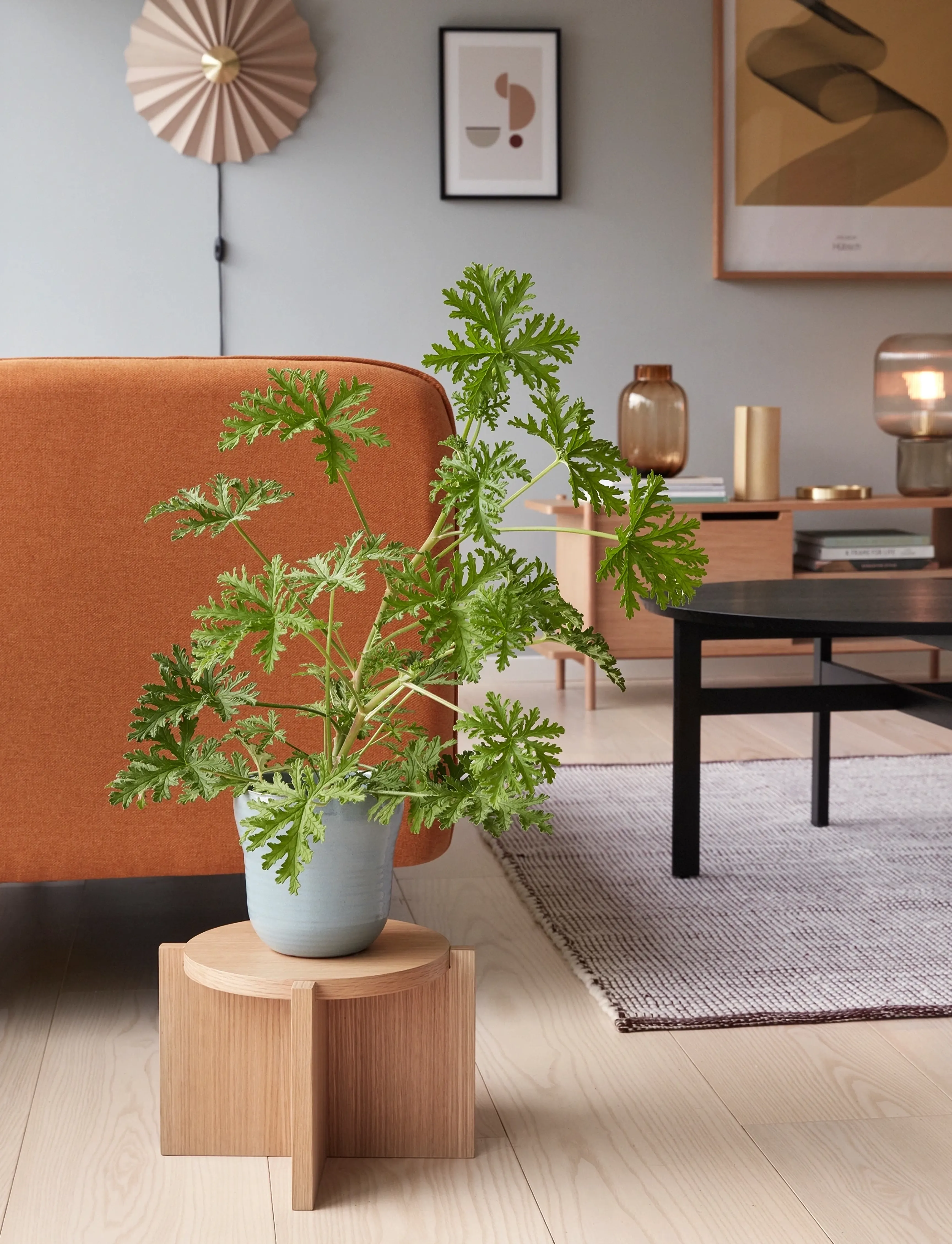 Hübsch Pliss Væglampe, One Size, Lamps, Beige - Wall Homeware