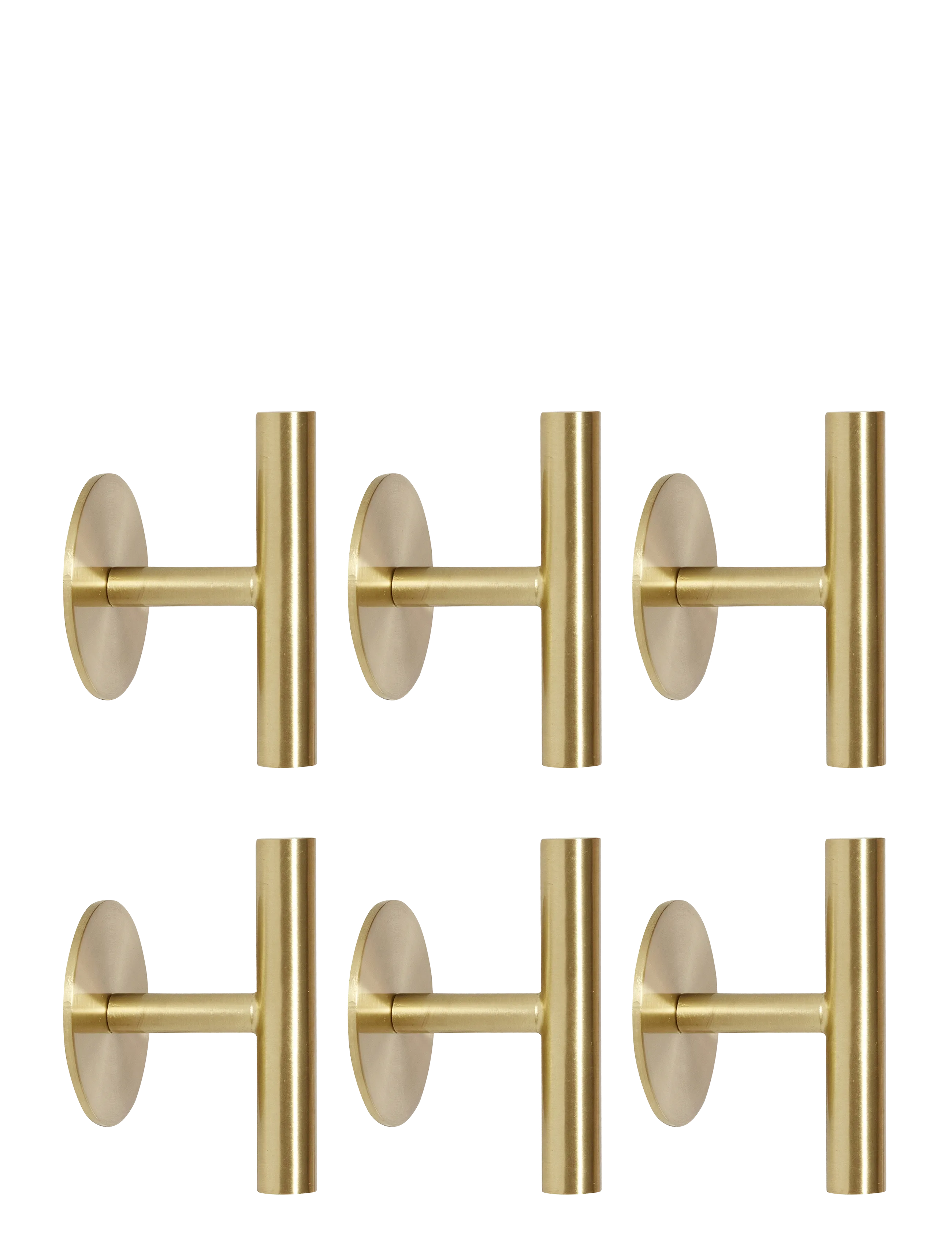 Hübsch Rest Knag, Knop, Guld, Str: ONE SIZE
