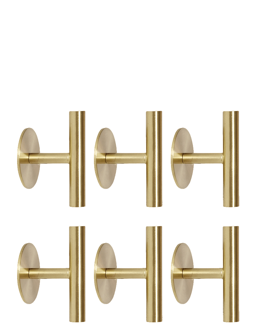 Hübsch - Rest Knob - knöpfe - brass - 1
