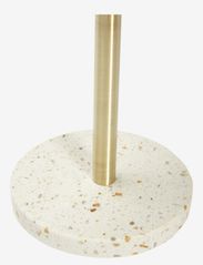 Hübsch - Pamper Table Mirror - runde speil - brass - 1