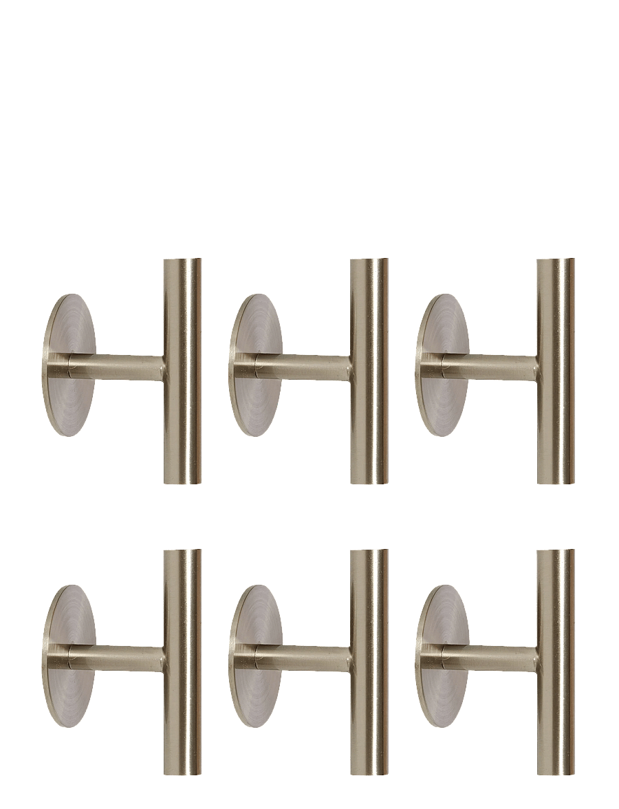 Hübsch - Rest Knob - knöpfe - nickel - 1