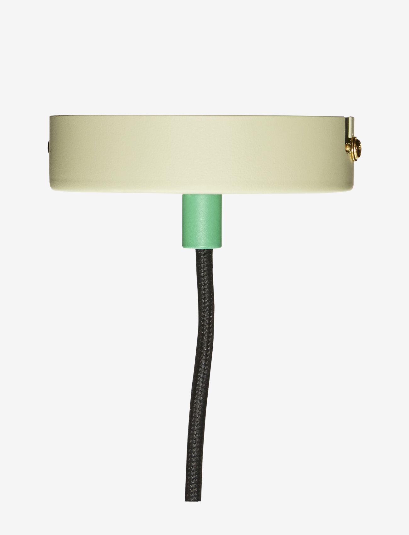 Hübsch - Crayon Lamp - pendellampen - green/brown - 1