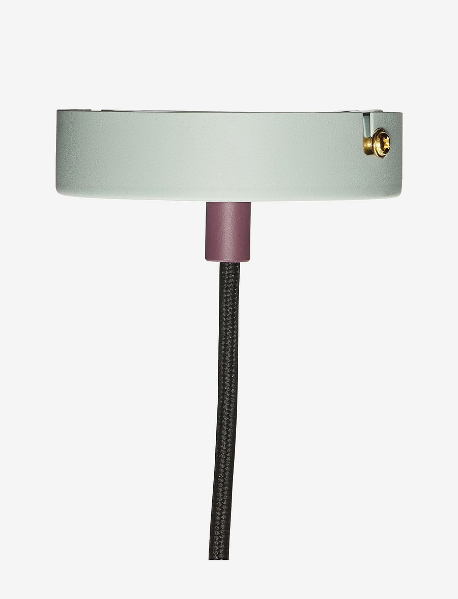 Hübsch - Crayon Lamp - pendellampen - lue/burgundy - 2