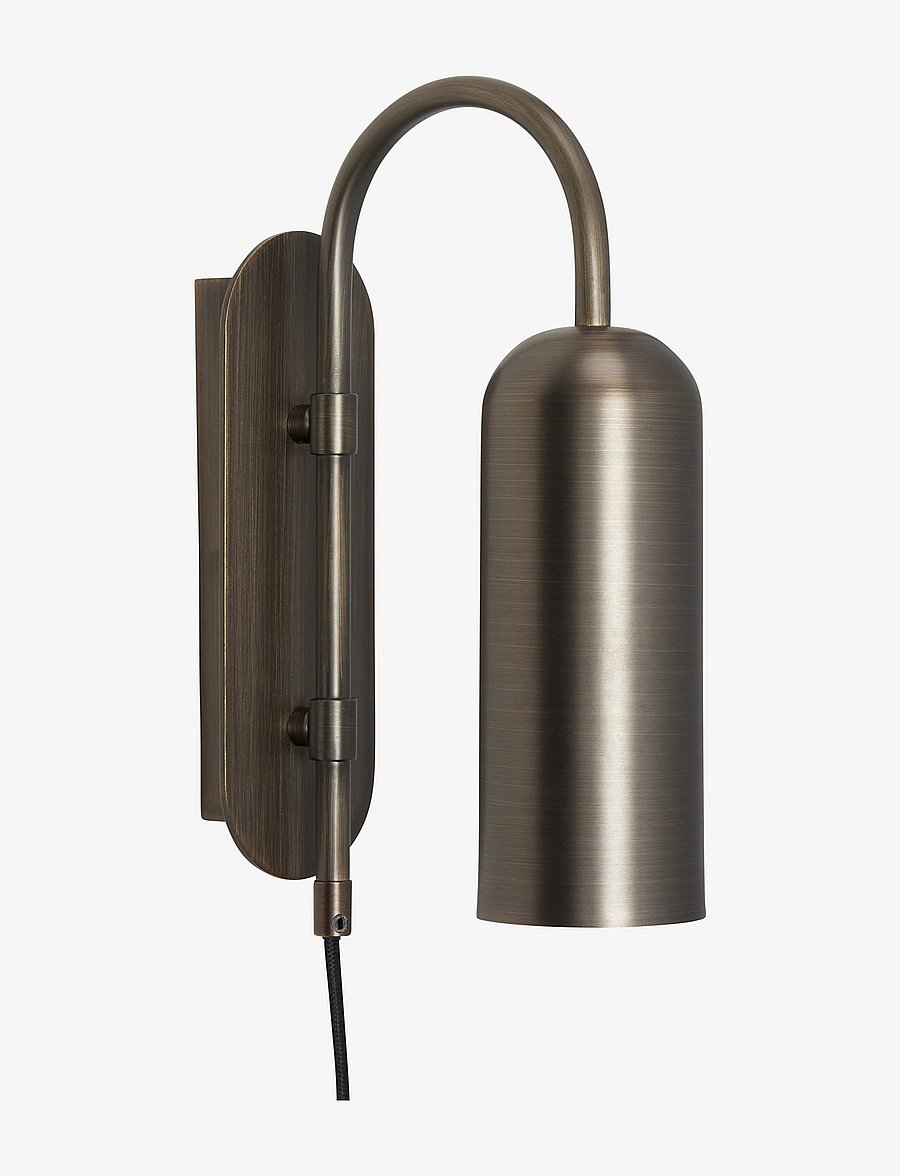 Hübsch - Zenith Wall Lamp - wandleuchten - braun - 1
