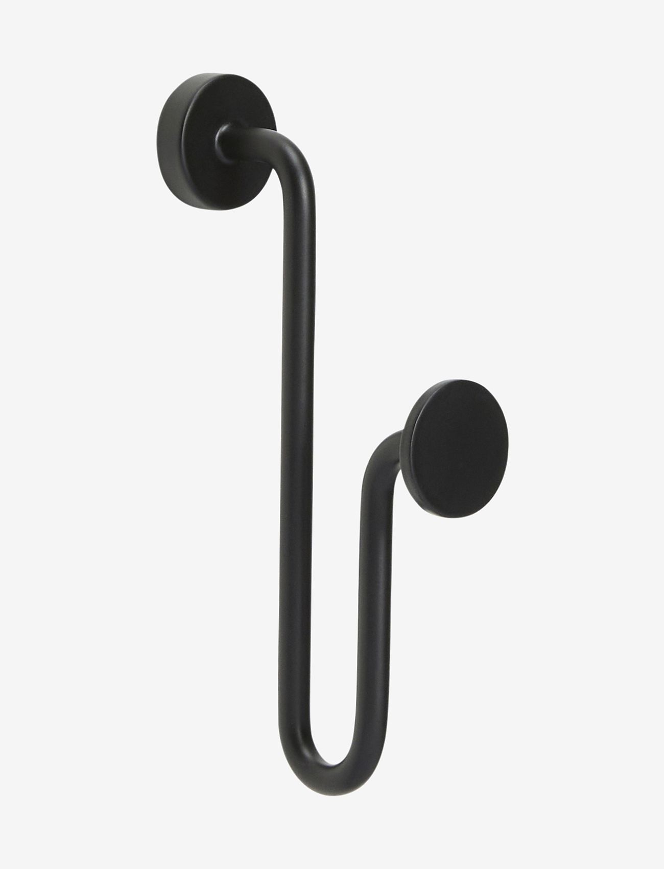 Hübsch Swing Hook - Hooks & Knobs - BLACK / black