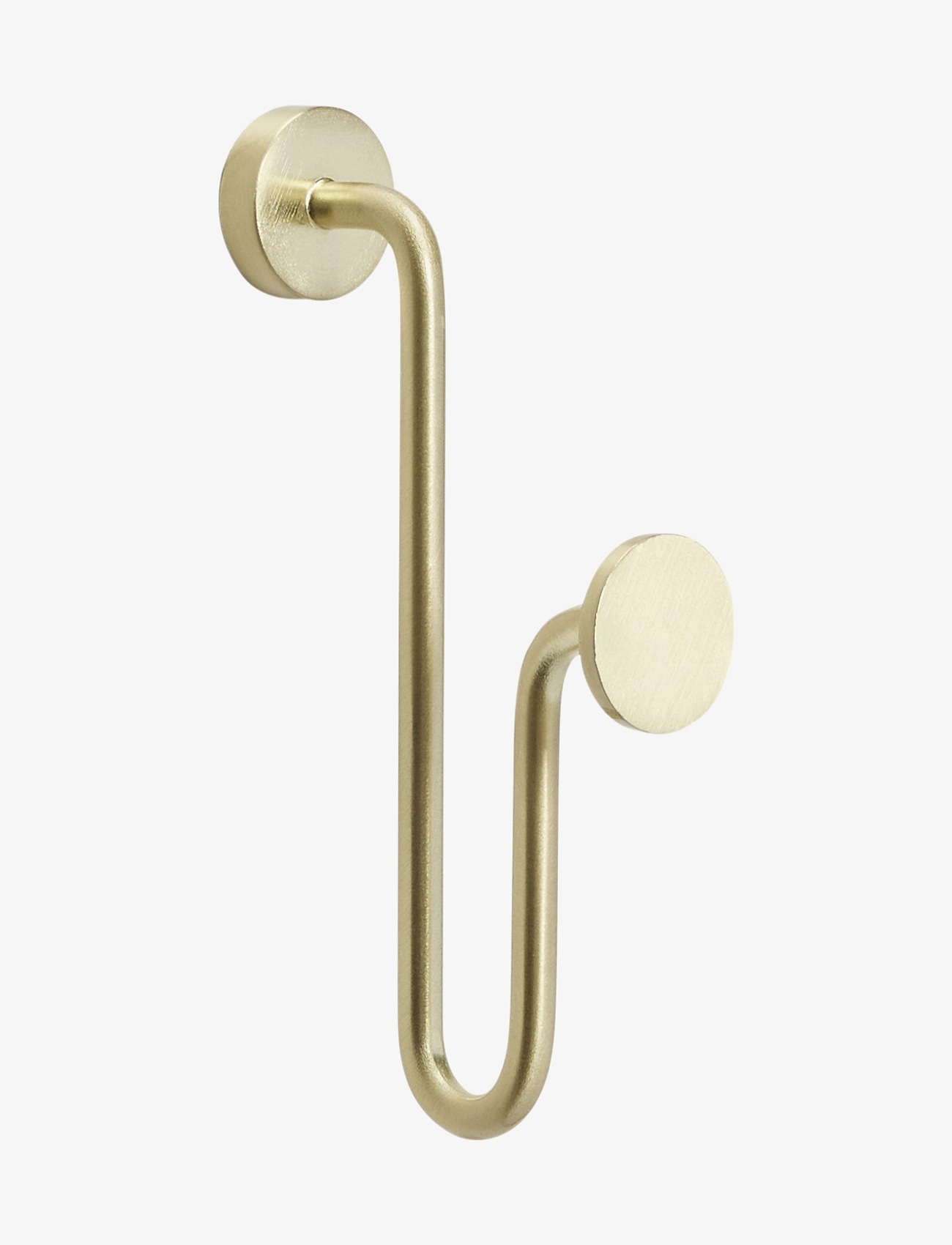 Hübsch Swing Hook - Krokar & Knoppar - MESSING / gold