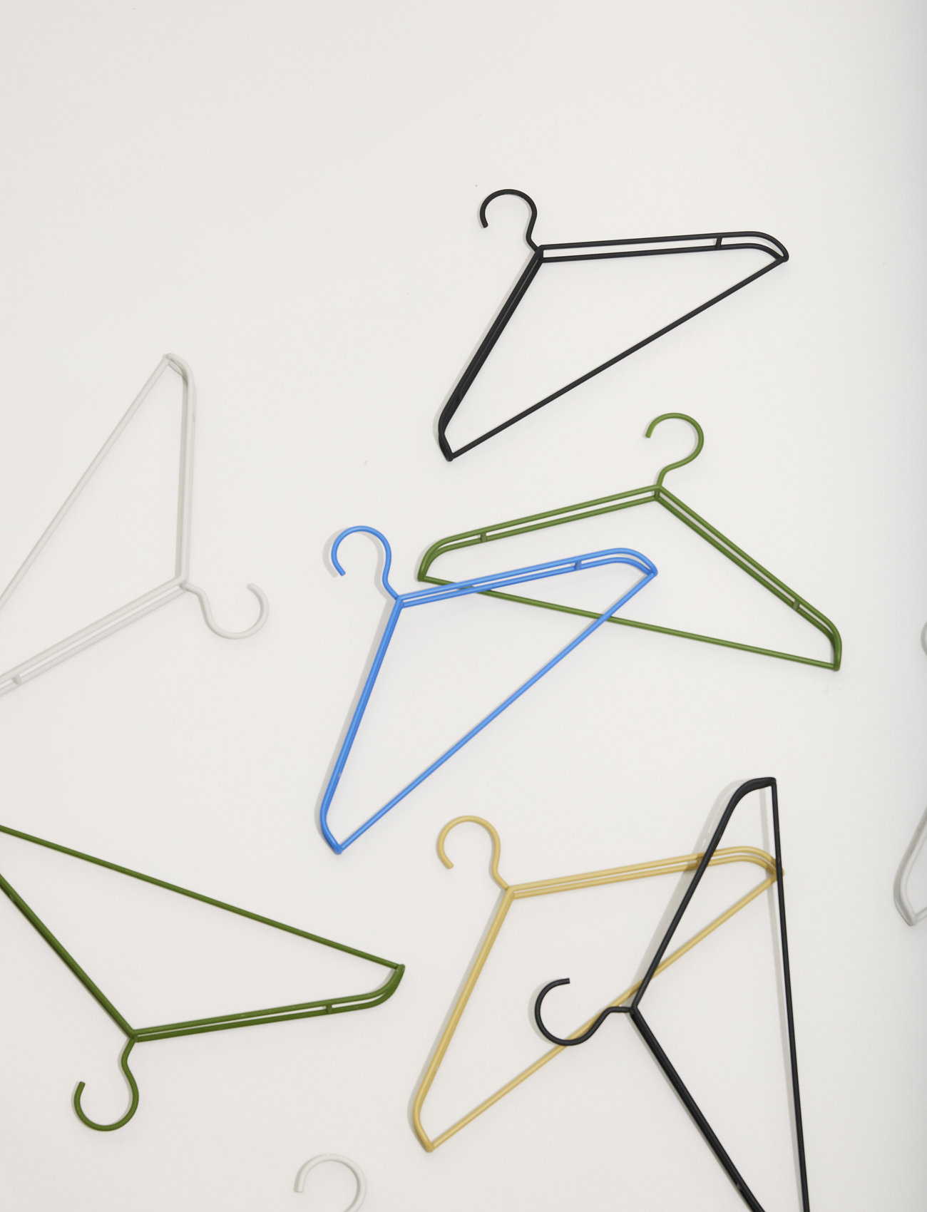 Hübsch - Apply Hanger - hangers - green - 1