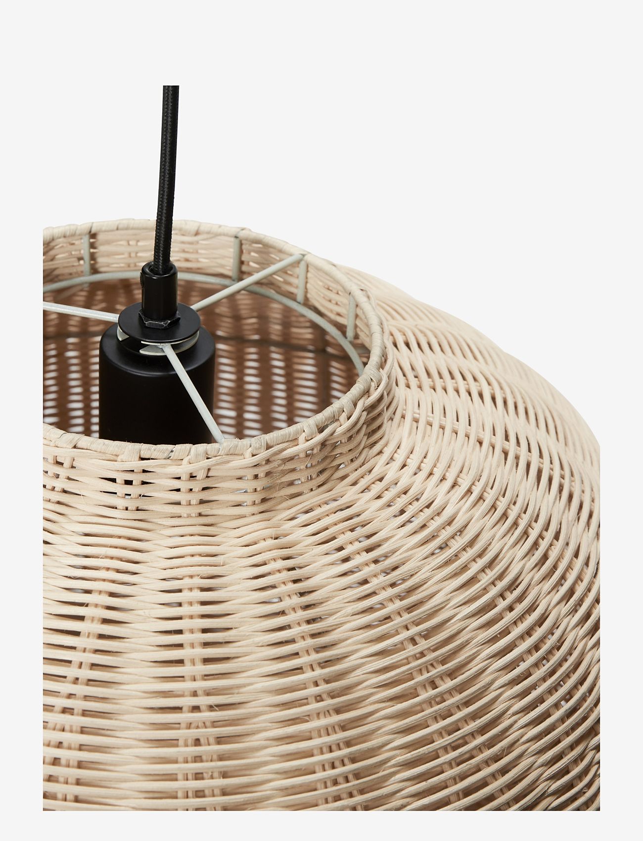 Hübsch - Chand Pendant Round - pendellampen - nature - 3