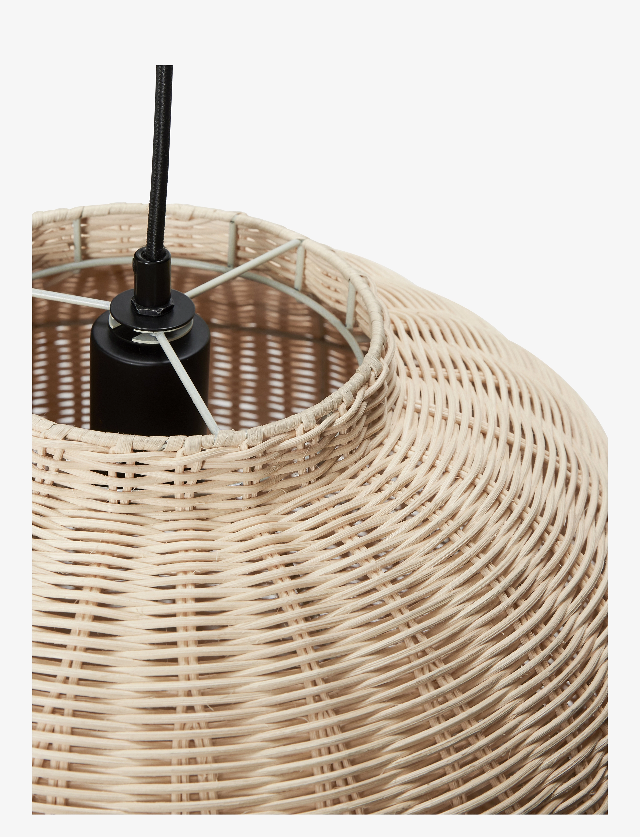 Hübsch - Chand Pendant Round - pendellampen - nature - 3