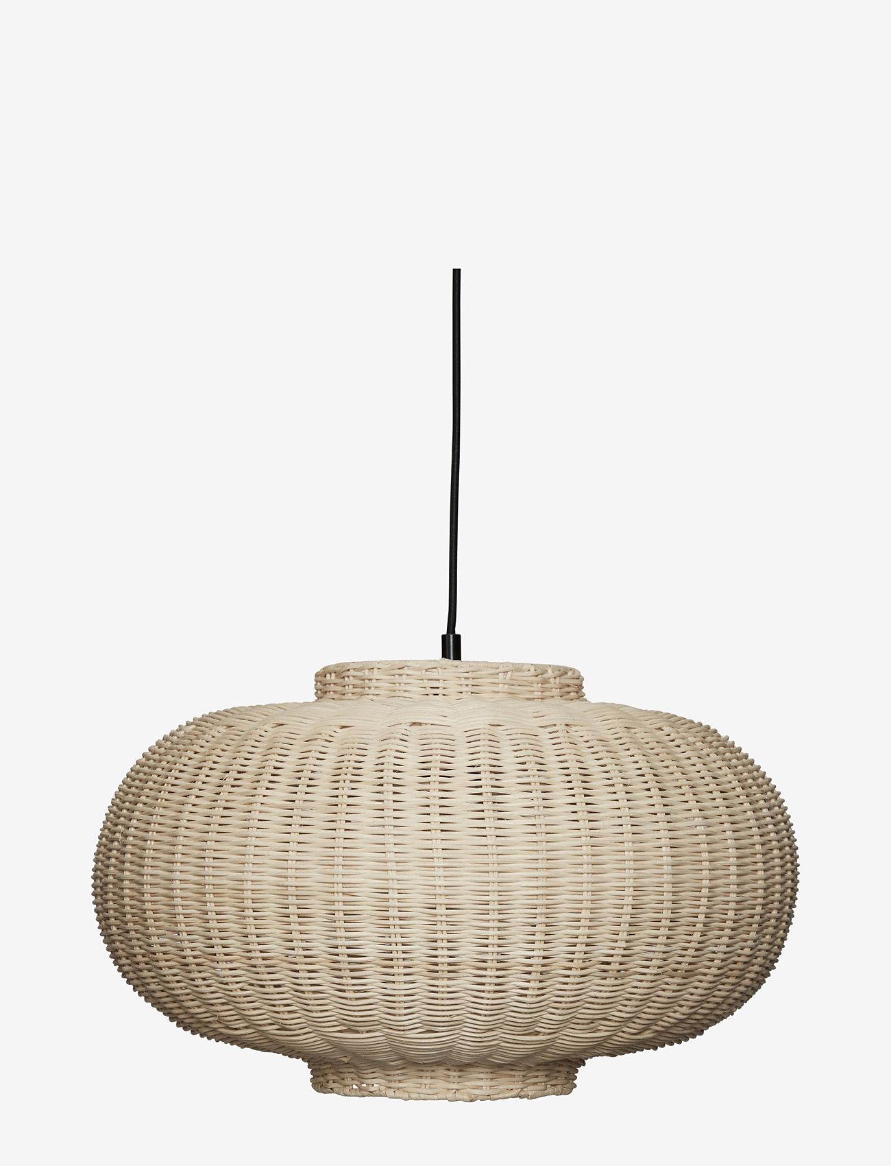 Hübsch Chand Pendel, Pendellampe, Beige, Str: Ø45X H27CM