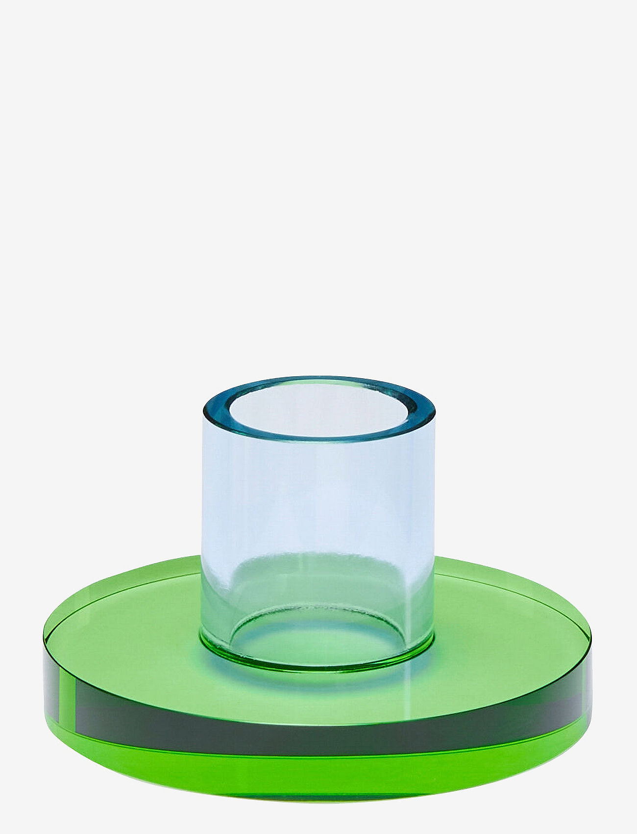 Hübsch - Astra Candleholder - die niedrigsten preise - blue,green - 1