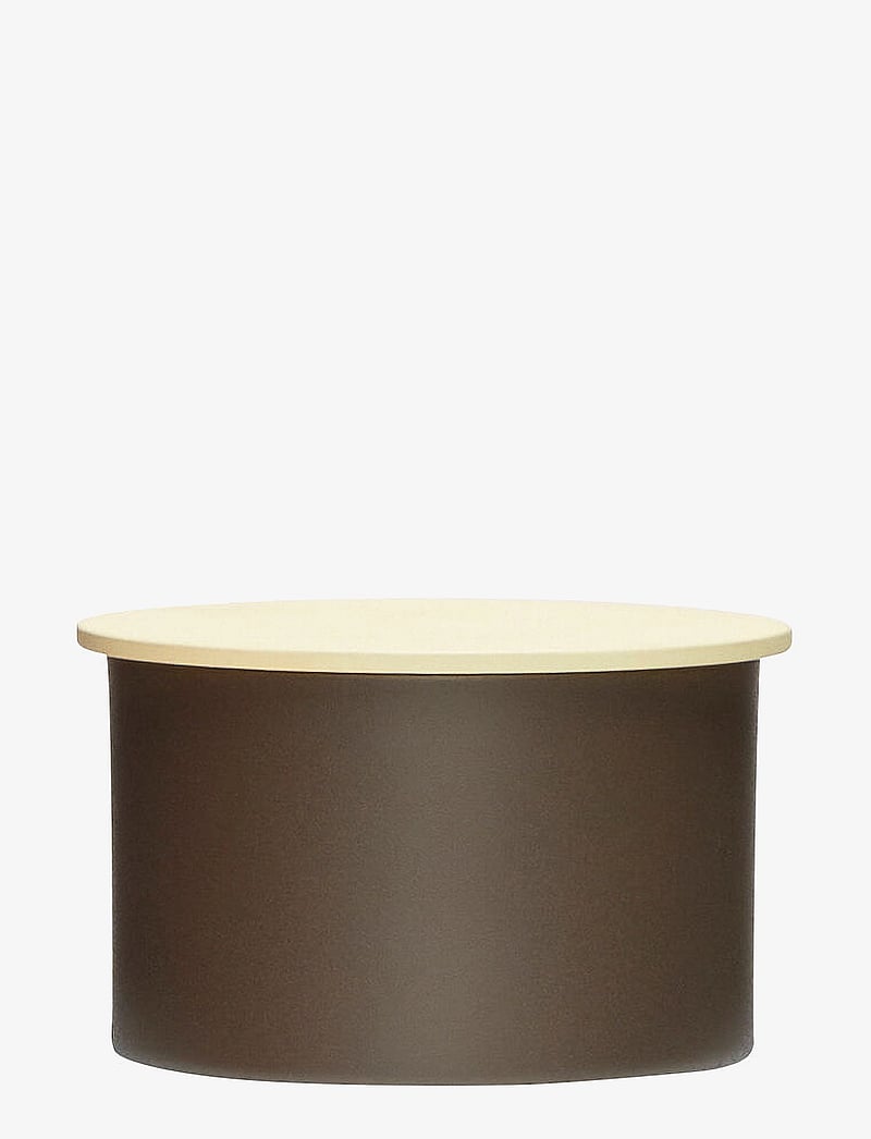 Hübsch - District Storage Box - korraldajad - brown,yellow - 1