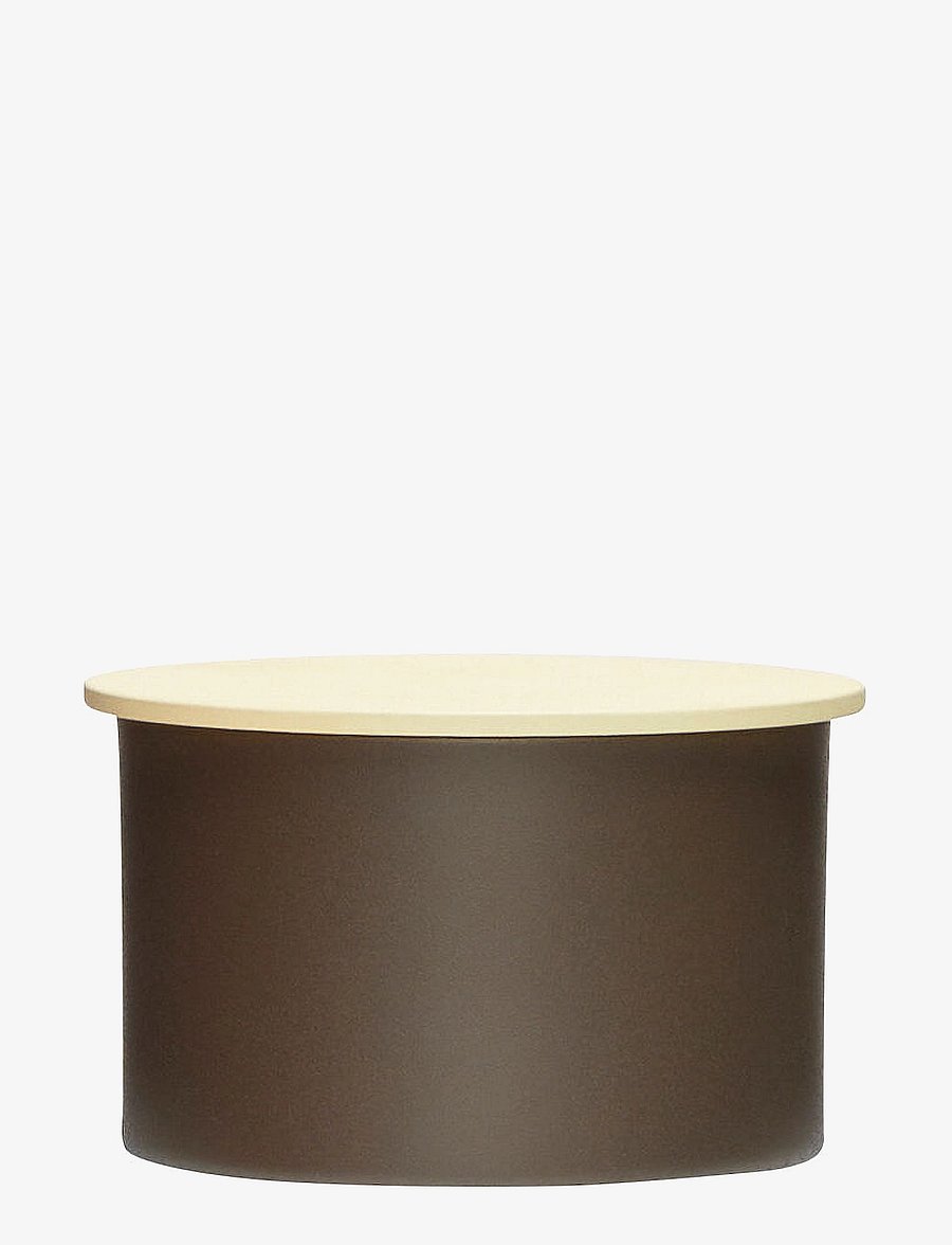 Hübsch - District Storage Box - korraldajad - brown,yellow - 1