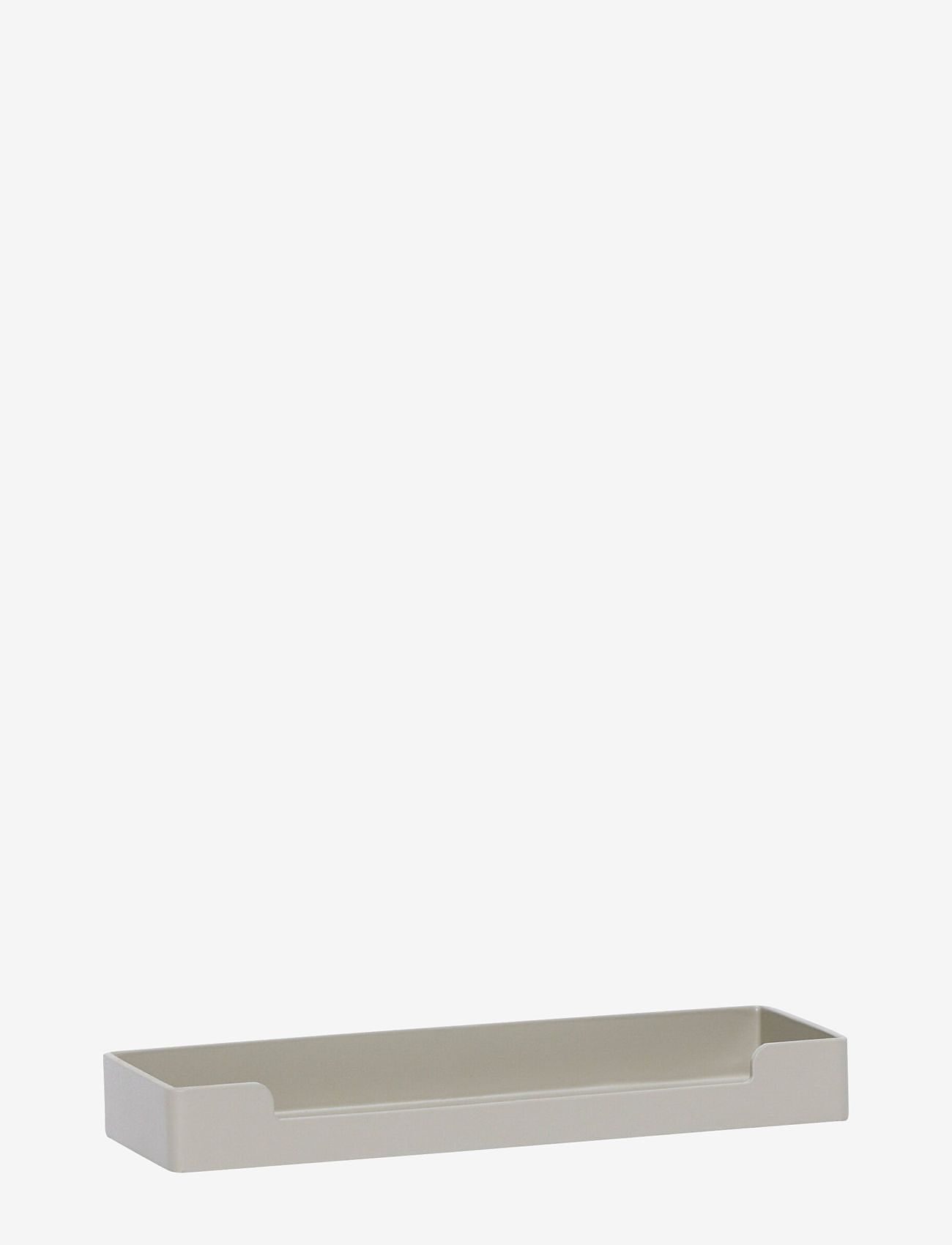 Hübsch - District Storage Tray Square - light grey - 1
