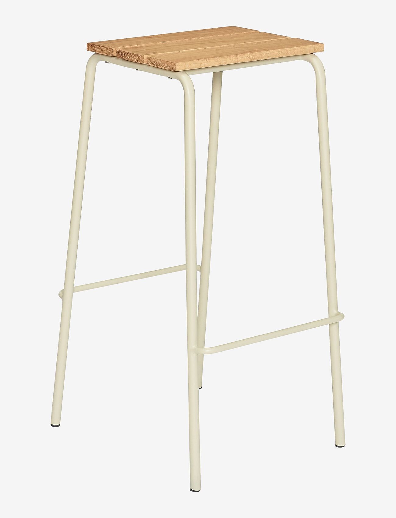 Hübsch - Stilt Bar Stool - natural,sand - 0