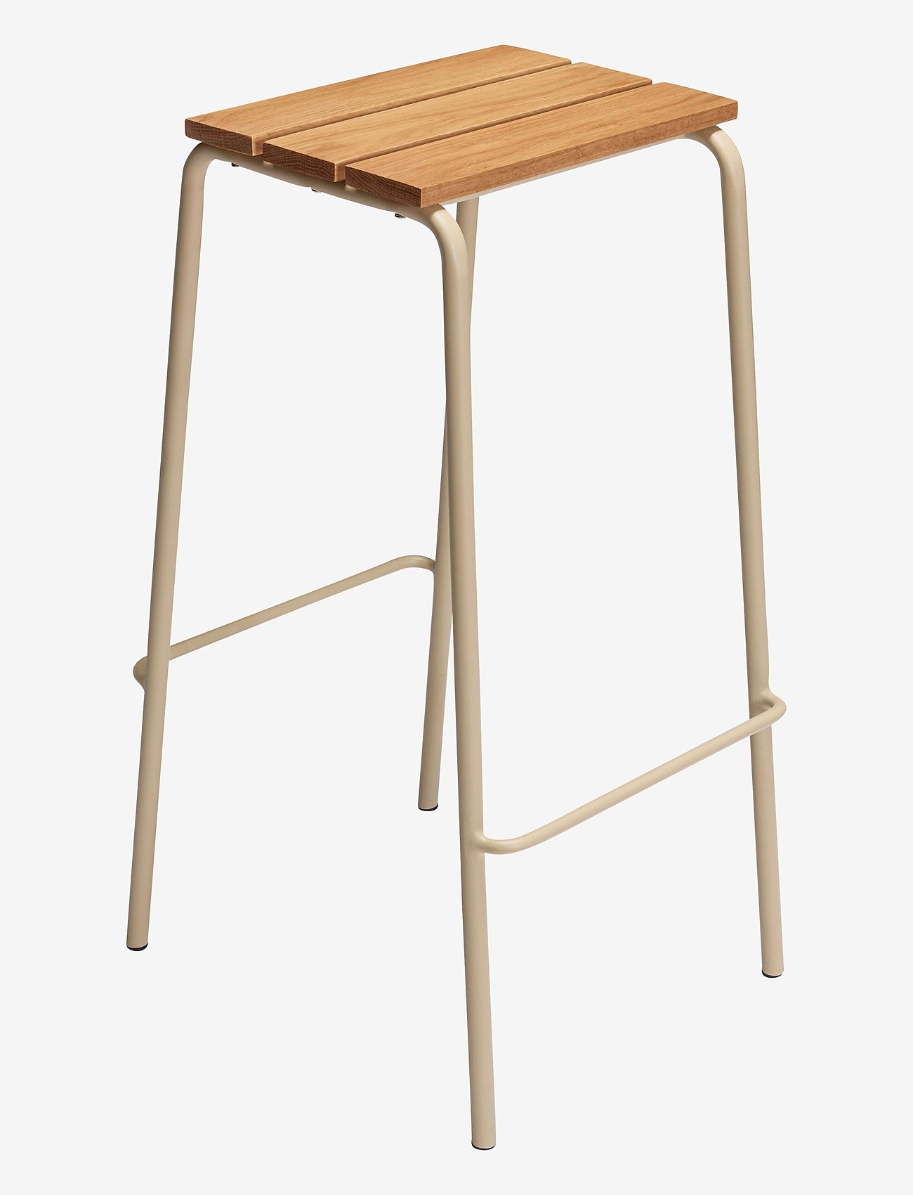 Hübsch - Stilt Bar Stool - natural,sand - 1