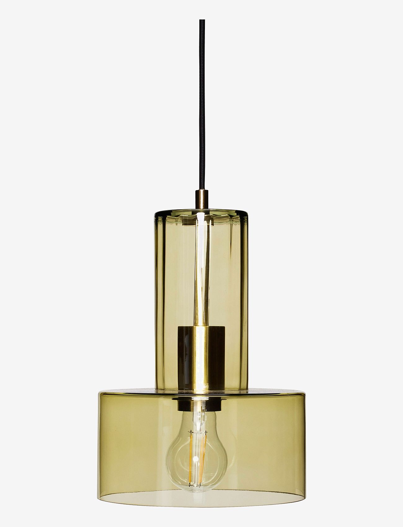 Hübsch - Ripple Loftslampe - pendler - green - 1