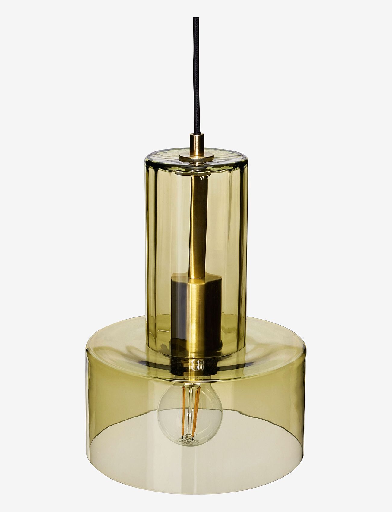 Hübsch - Ripple Loftslampe - pendler - green - 3