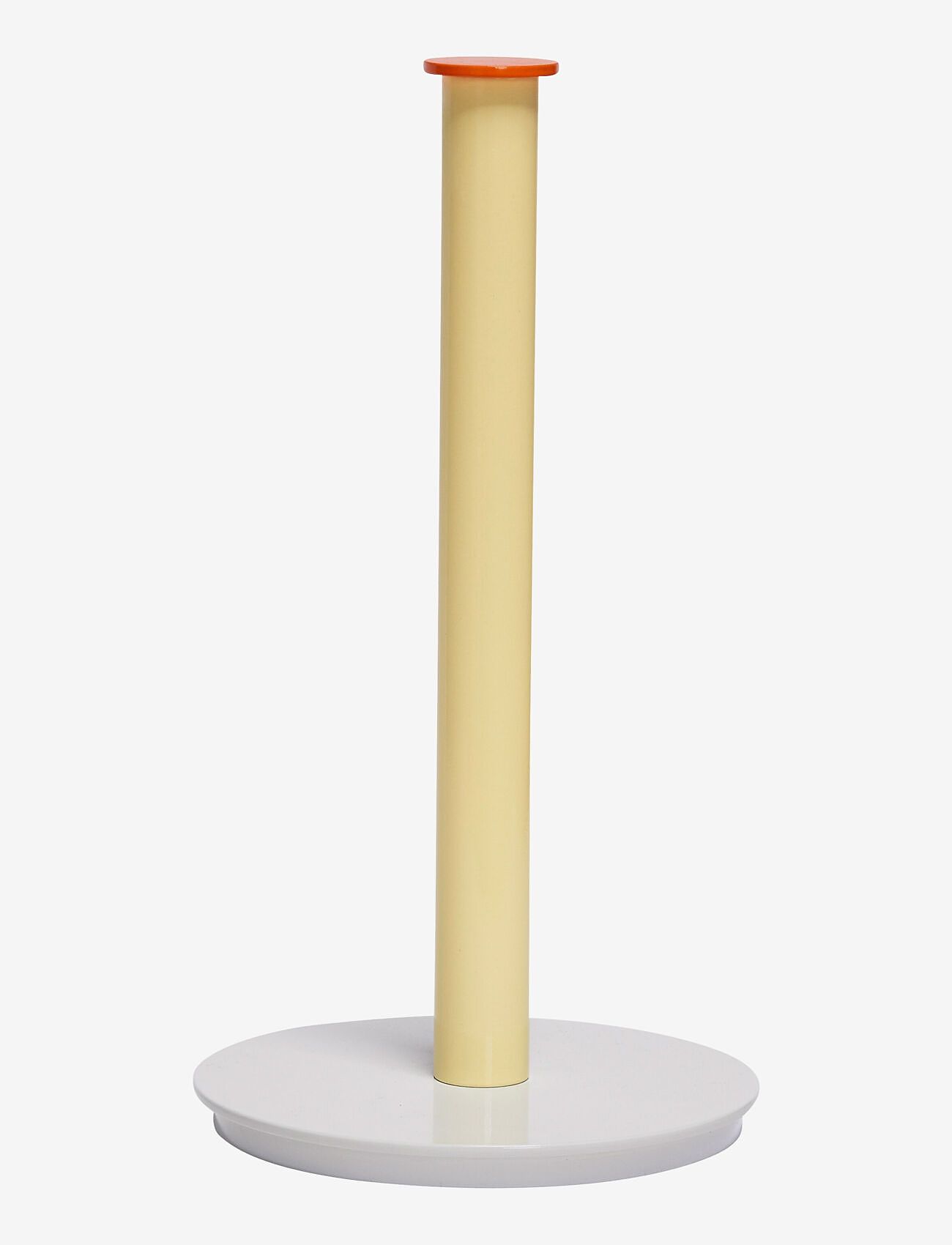 Hübsch - Play Køkkenrulleholder - køkkenrulleholdere - grey,orange,yellow - 0