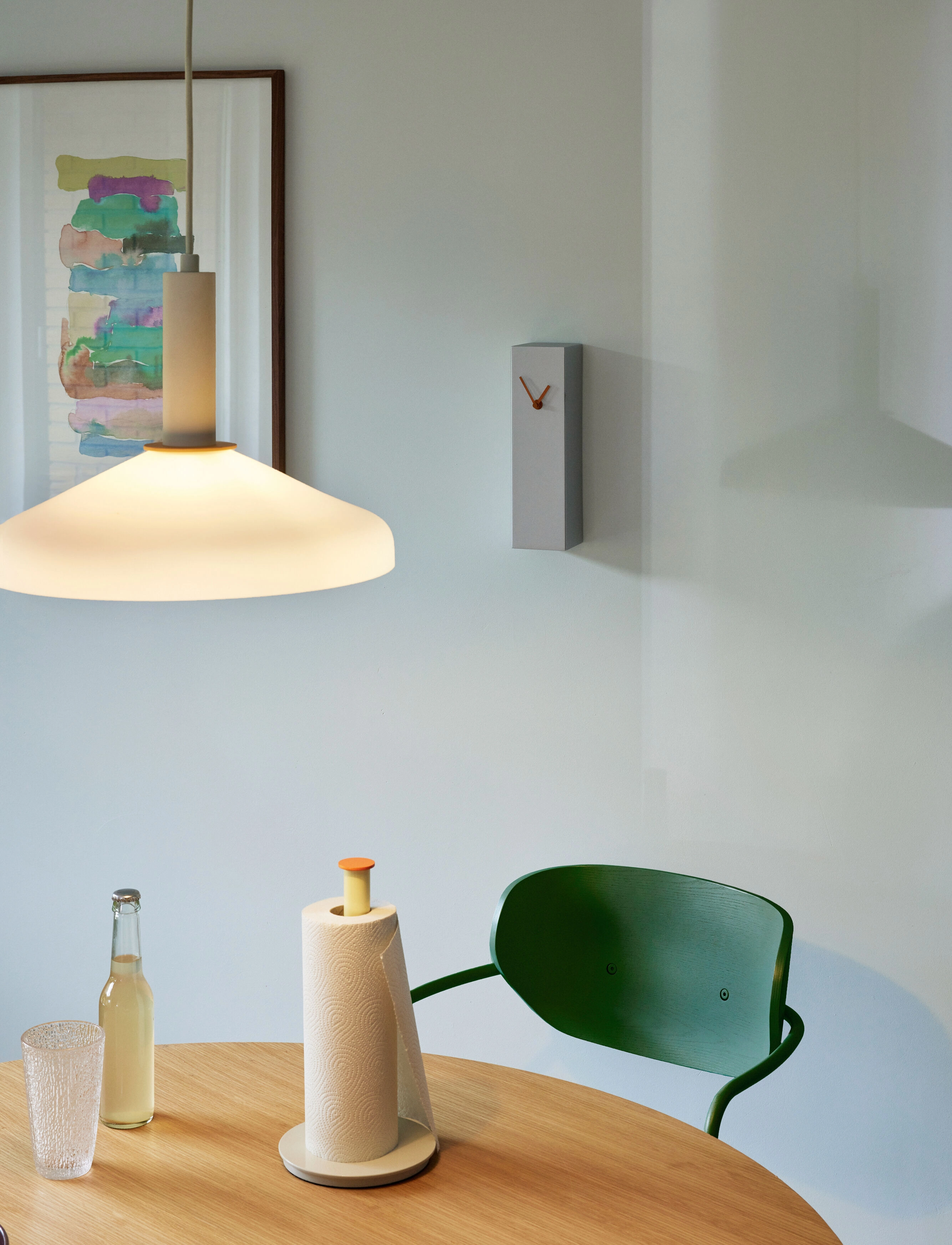 Hübsch Play Køkkenrulleholder, 15XH28 cm, Kitchen, Gelb - Household Paperholder, Homeware