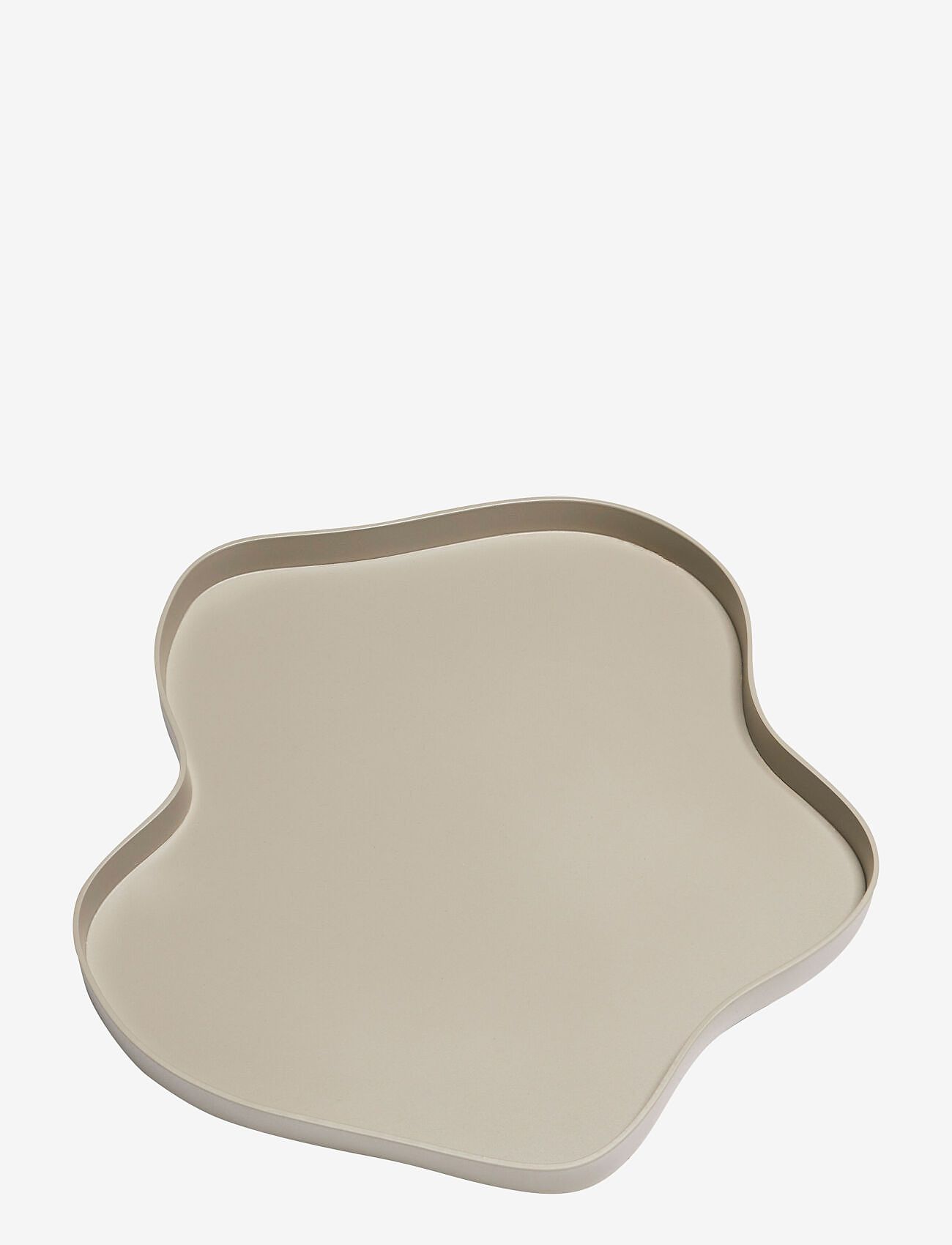 Hübsch - Pond Tray - tabletts - sand - 1