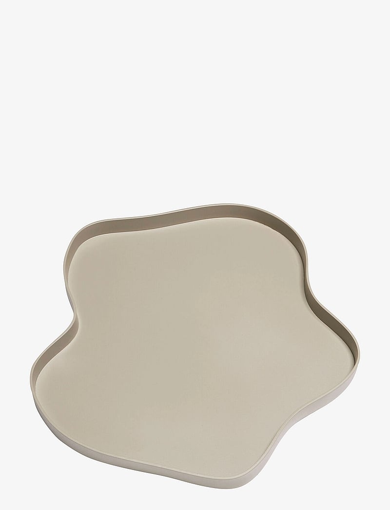 Hübsch - Pond Tray - tabletts - sand - 1