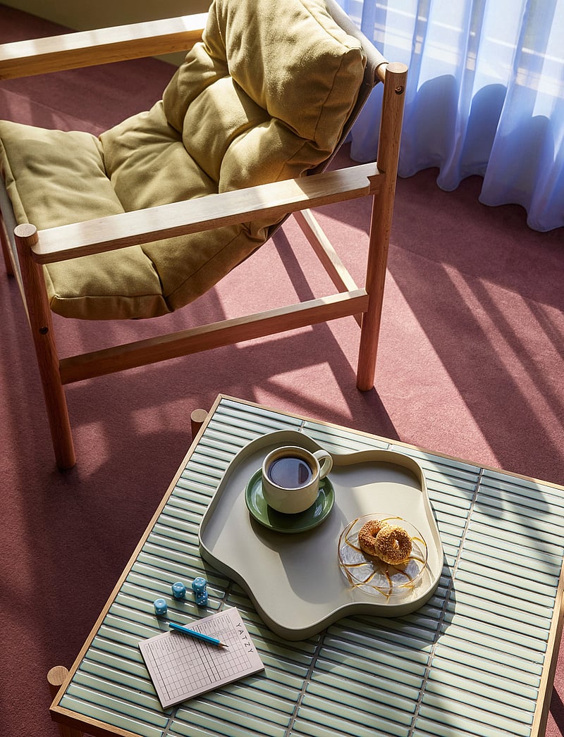 Hübsch - Pond Tray - tabletts - sand - 5