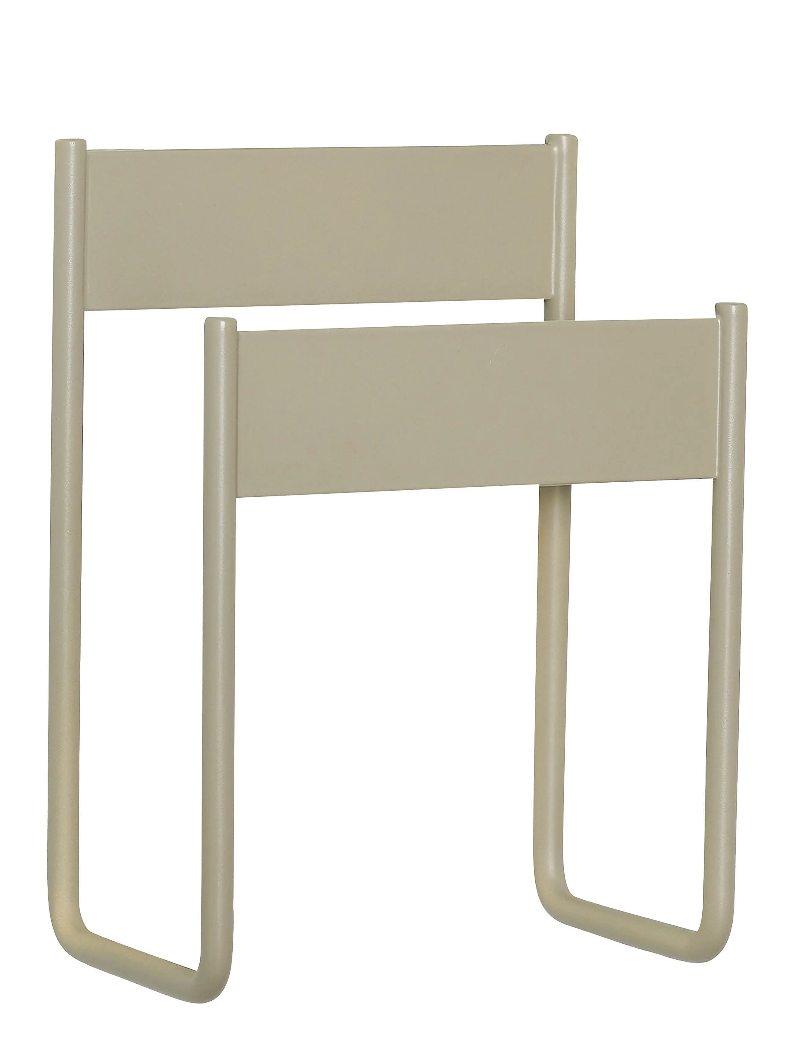 Hübsch Inbetween Magazine Holder, Magazine Holder, Grå, Str: 12X19X26CM