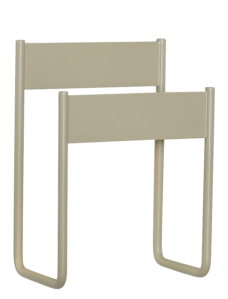 Hübsch - Inbetween Magazine Holder - ajakirja hoidik - light grey - 1