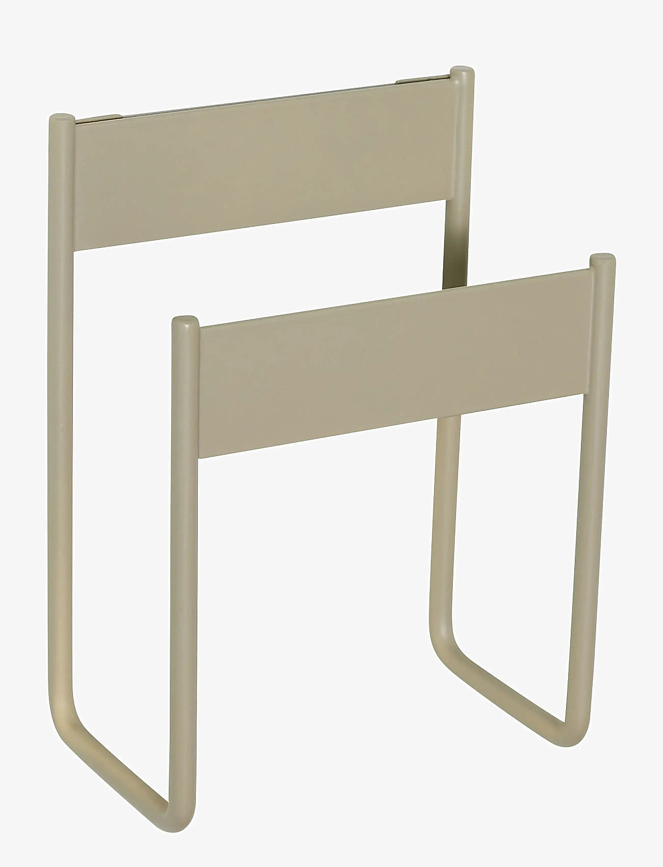 Hübsch - Inbetween Magazine Holder - tidningsställ - light grey - 1